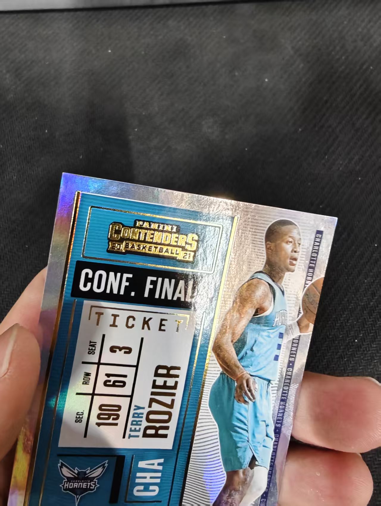 【汽水拍卖】2020-21 Panini Contenders Terry Rozier 特里 罗齐尔 黄蜂队 球票 闪卡 75编 微瑕如图