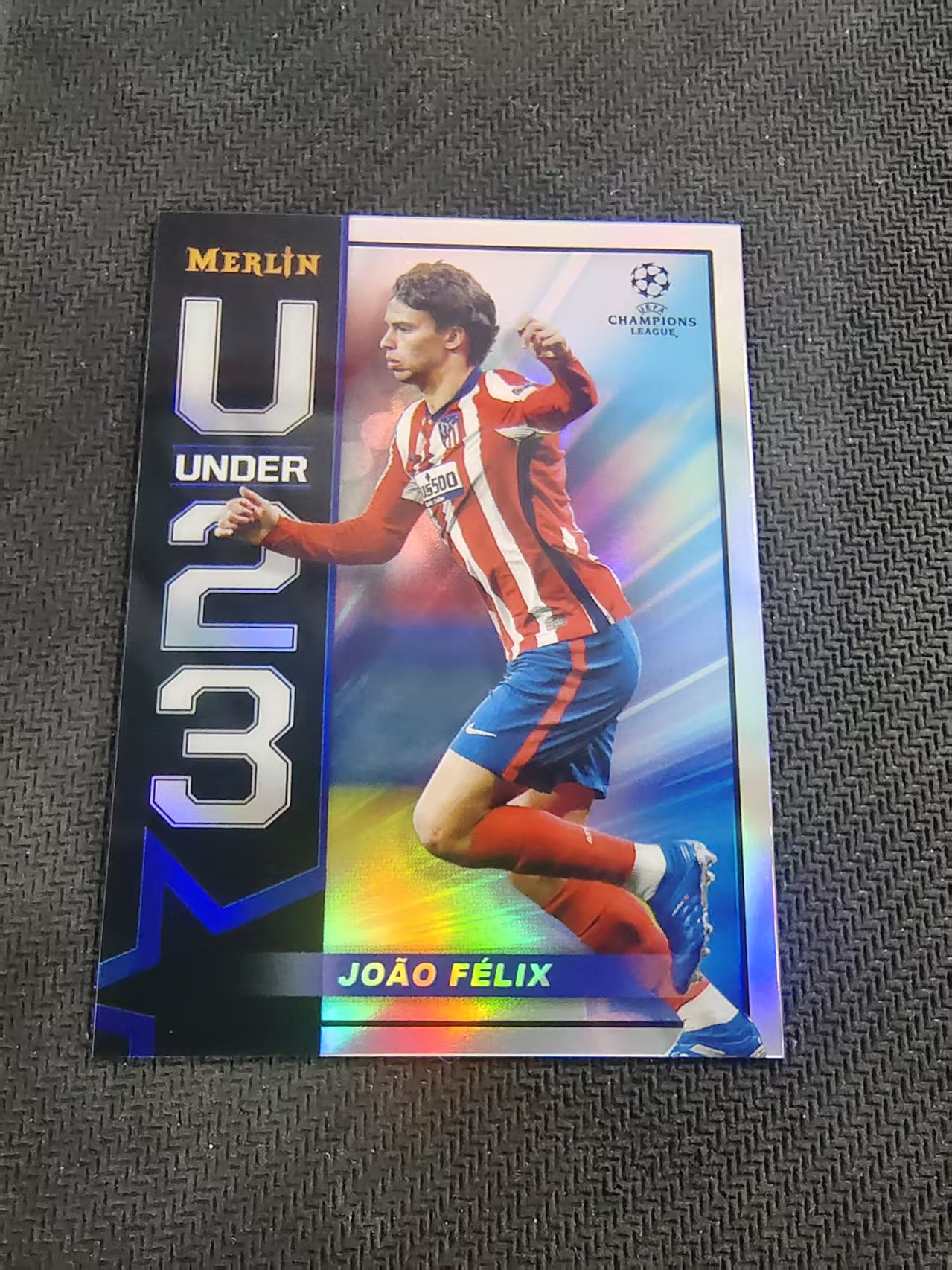 【可合并,不累计】2021 Topps Merlin chrome Joao Felix 梅林 菲利克斯 葡萄牙 切尔西 马竞 U23特卡 银折