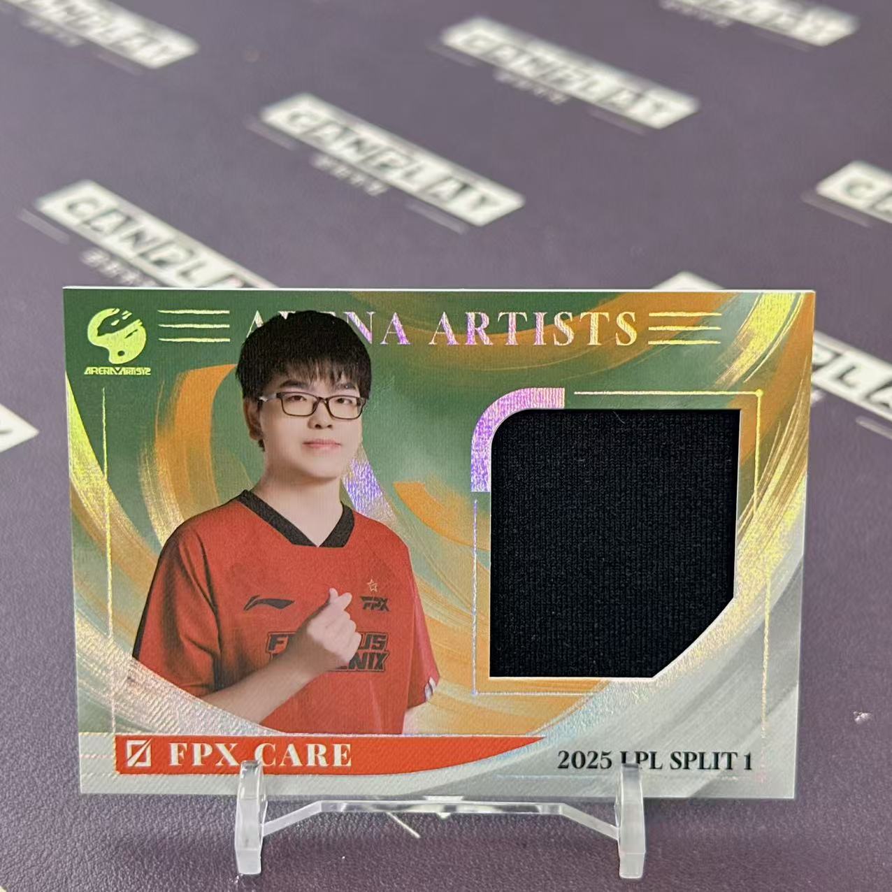 2025 Buffun LPL Care 【会玩卡社】 英雄联盟 LPL选手卡 赛场艺术家2 WE CARE 无编 选手队服物料卡 言偃