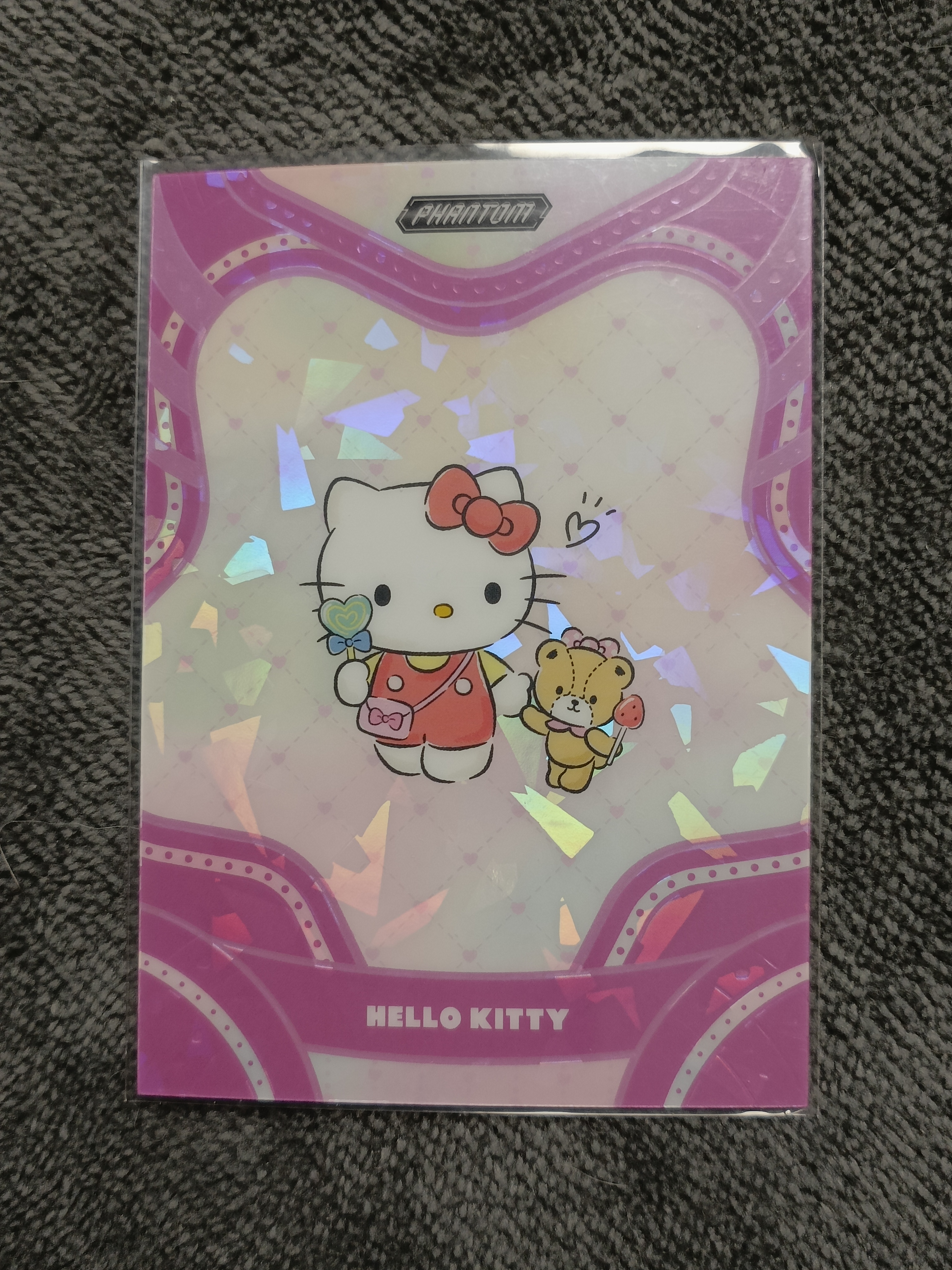 2023 Kakawow PHANTOM 三丽鸥家族系列收藏卡 HELLO KITTY 凯蒂猫 【谦谦拍卖】PSA-IPU-20 紫折 023/115编 秋鹿
