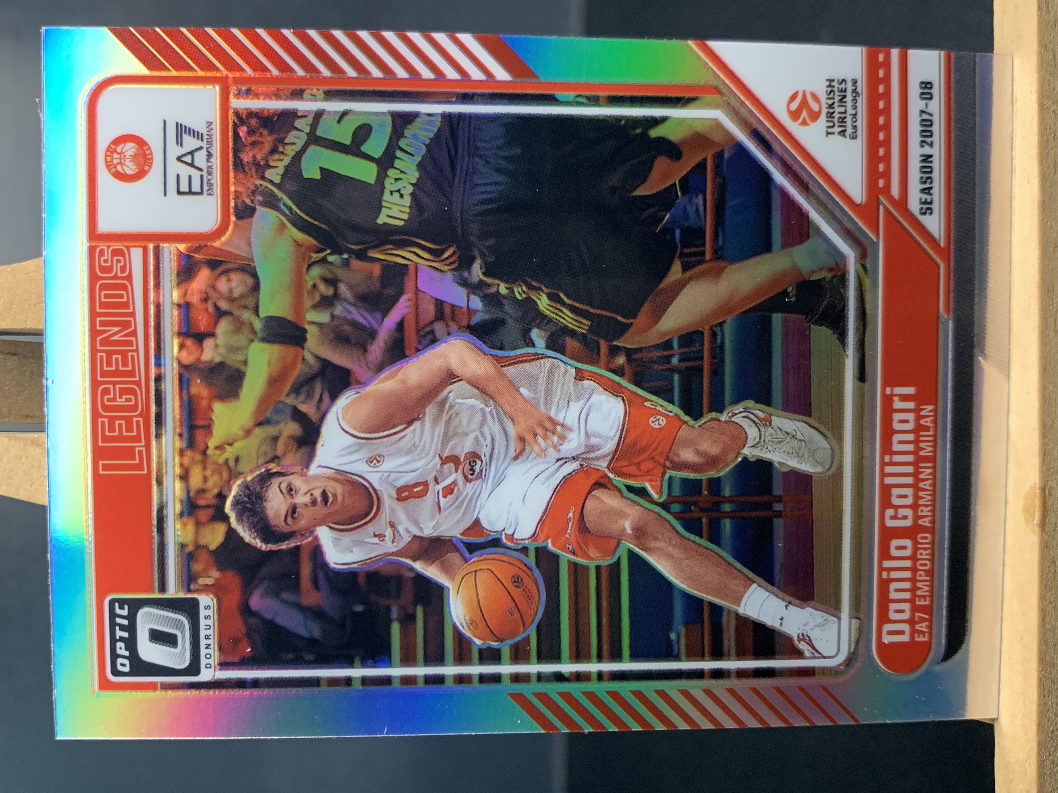 (A5) 2024-25 PANINI OPTIC 欧洲联赛 银折 达尼洛 加里纳利  实卡好看 收藏凑套必备 卡品如图！！！