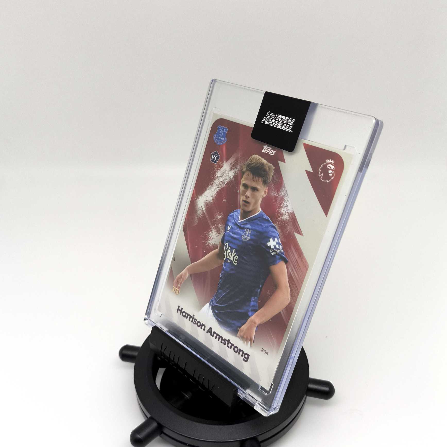 2025-26 Topps Total Football Harrison Armstrong RC 哈里森·阿姆斯特朗 埃弗顿新秀 埃弗顿 英格兰 3/5编TTF 原封砖