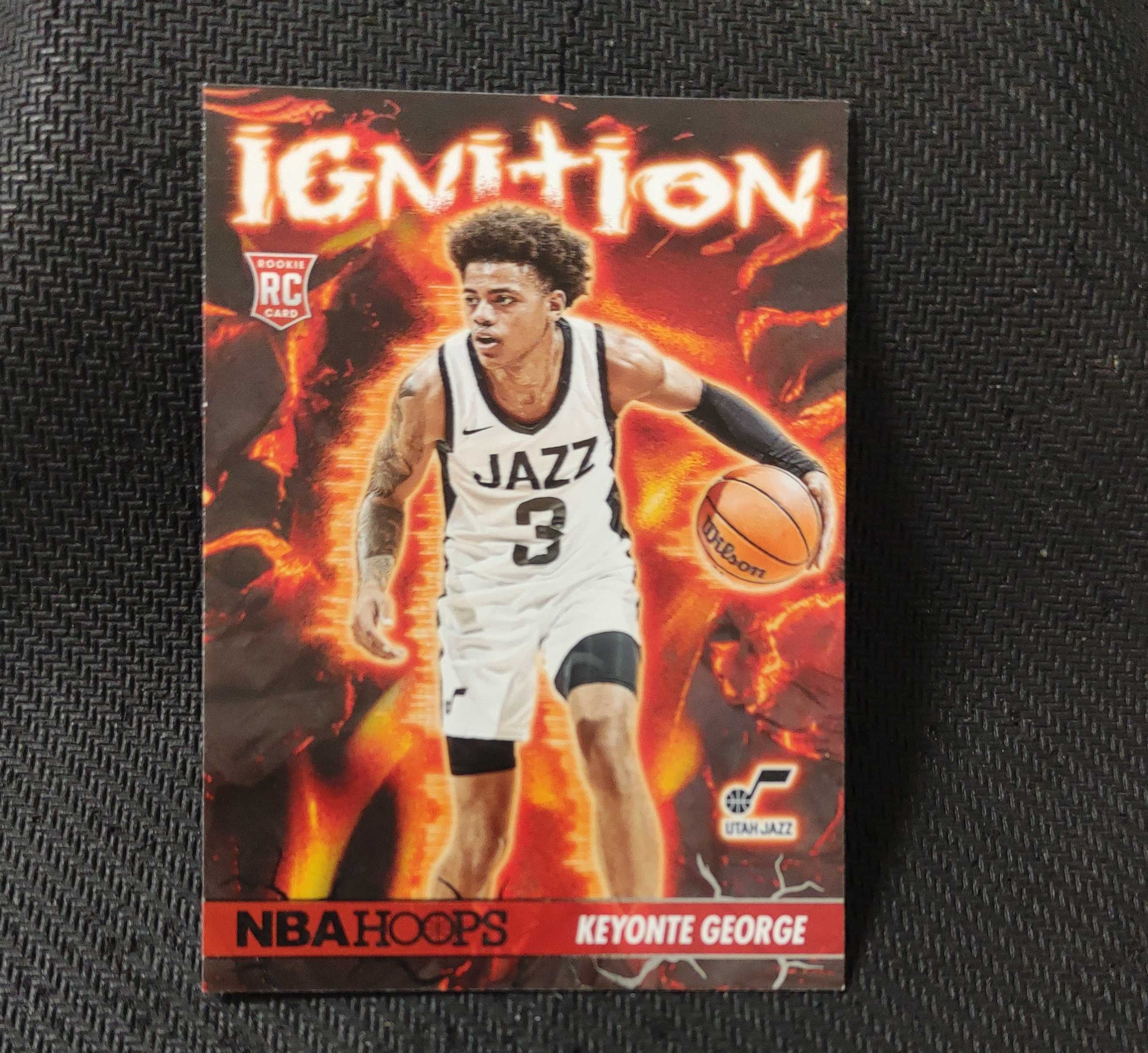 2023-24 Panini Hoops Keyonte George RC 基昂特 乔治 新秀rc ignition特卡 爵士队 收藏必备 可累计 接代拍