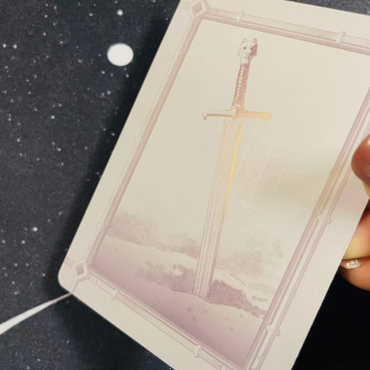 2024 Game of Thrones HBO 权游 权力的游戏 冰与火之歌 LONGCLAW 艺术特卡 微痕 洛北拍卖 苹果5147三