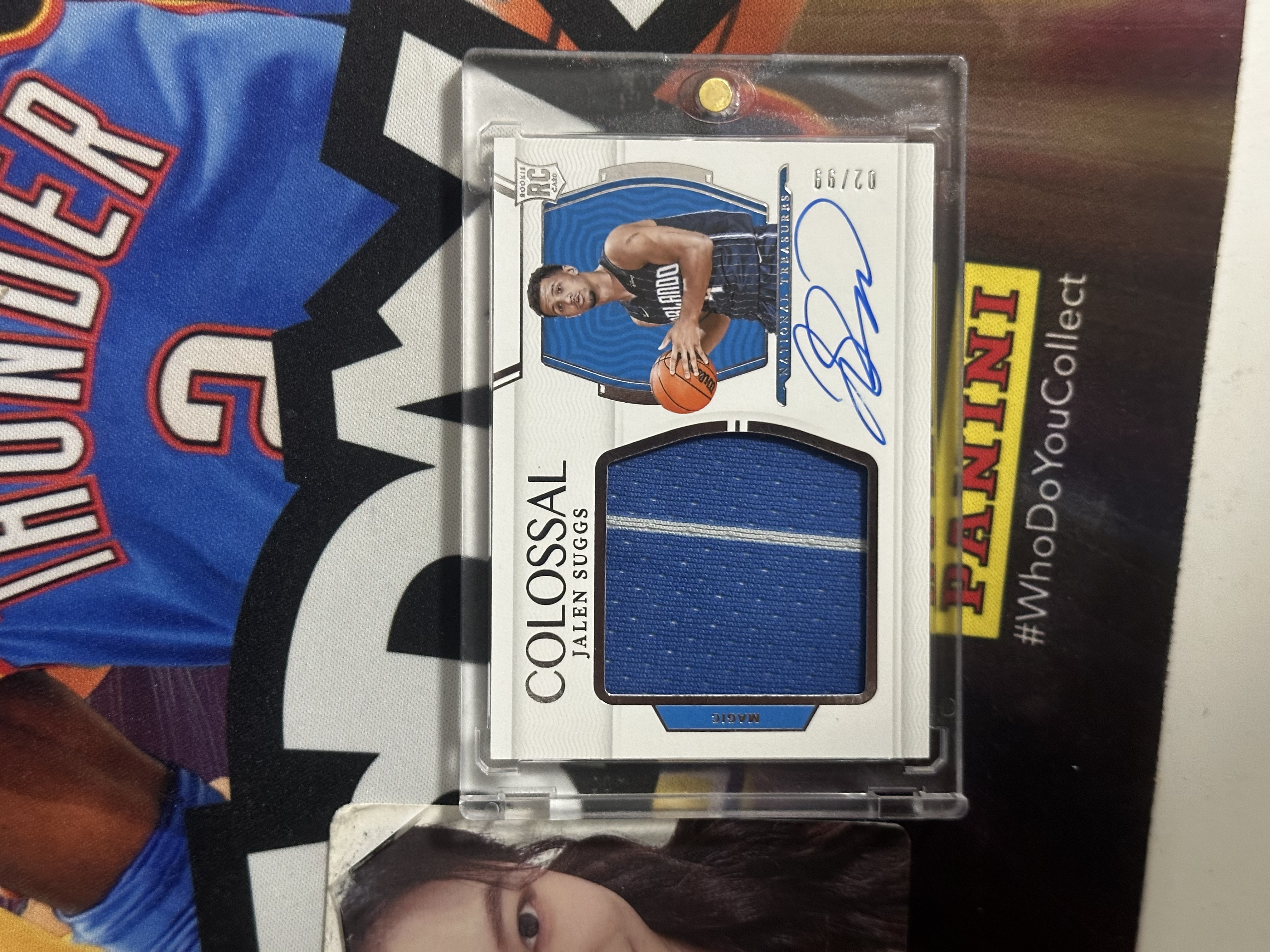 2021-22 Panini National Treasures Jalen Suggs RC 【小猪包代卖】魔术 新秀 99编 RJA 签字 卡签 大窗 colosscal 萨格斯 瓦格纳 班切罗