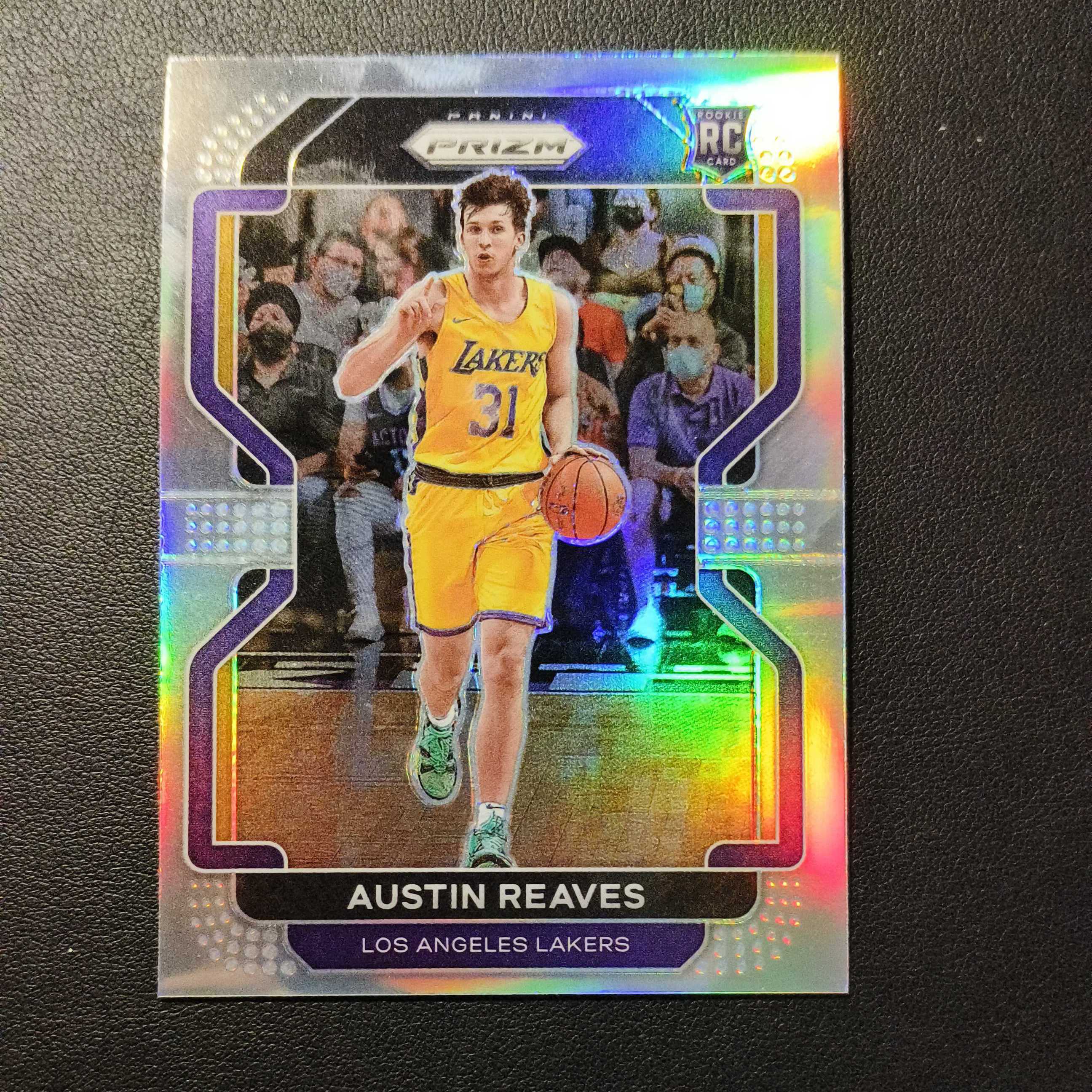 2021-22 Panini Prizm Austin Rivers 湖人新秀 奥斯汀里夫斯 里弗斯 RC prizm 正银折 折射 瑕疵如图