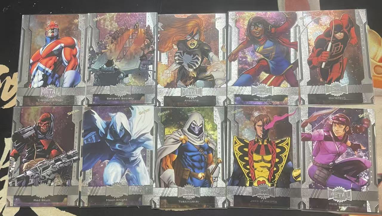2023-24 SkyBox marvel 钢铁侠 漫威 超级英雄 10张打包 不保卡品 复仇者联盟 值得收藏(猴子卡社)