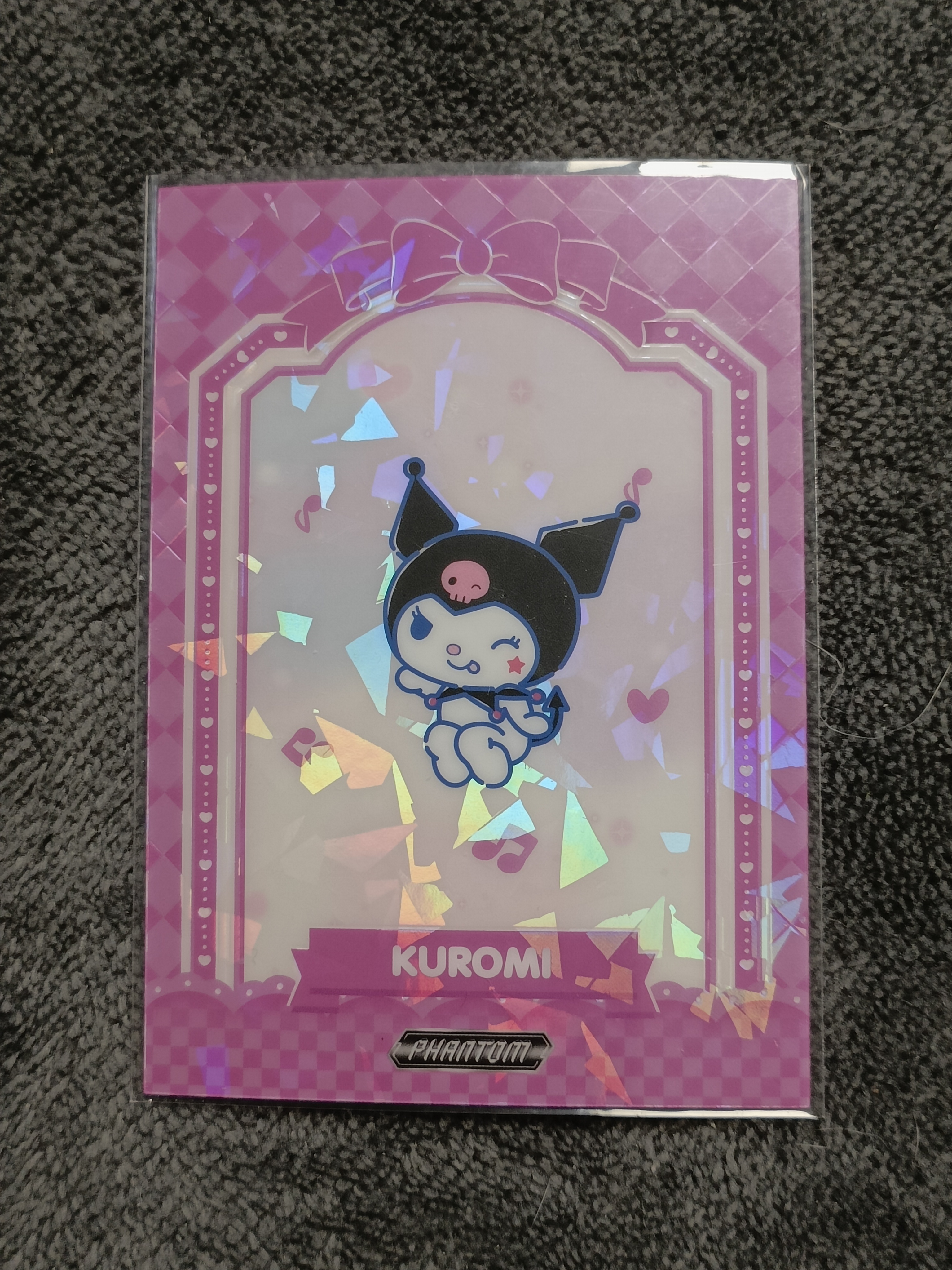 2023 Kakawow PHANTOM 三丽鸥家族系列收藏卡 KYROMI 酷洛米 【谦谦拍卖】PSA-IPU-03 紫折 037/115编 秋鹿