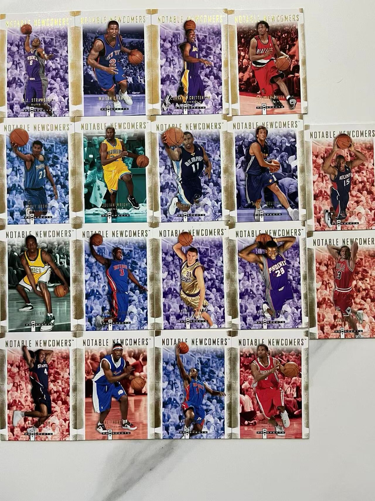 2007 Fleer Hoops Hot Prospects Mike Conley 《王中王代卖》LOT 14张打包 康利 马里昂 布鲁克斯 杰夫格林 打包不保卡品 瑕疵如图 凑套必备 可累积 D2