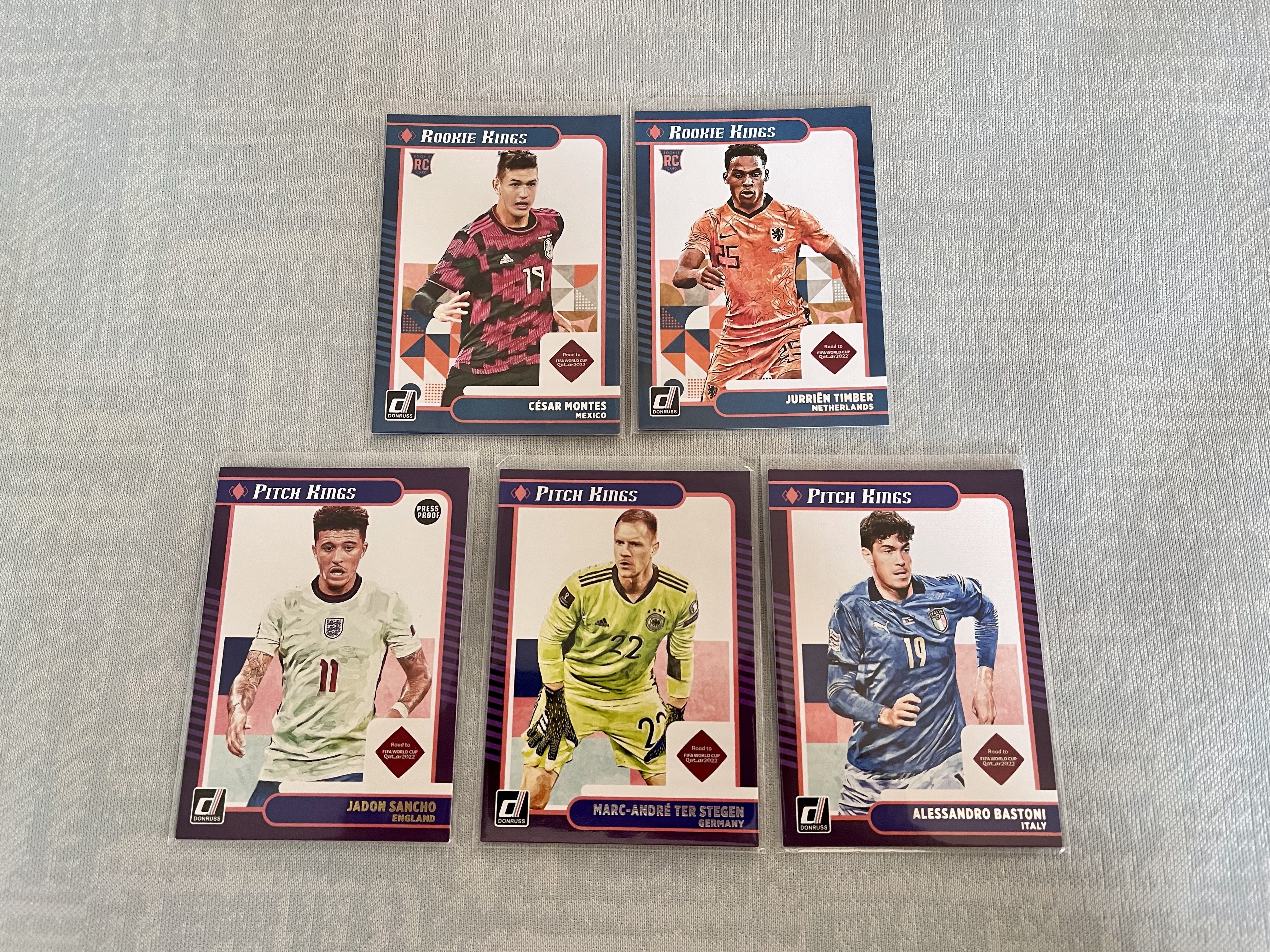 2022 Panini Donruss 15张打包 【rookie kings 特卡】*2+【pitch kings 特卡】*3+【power in the box 特卡】*3+7张小卡#616