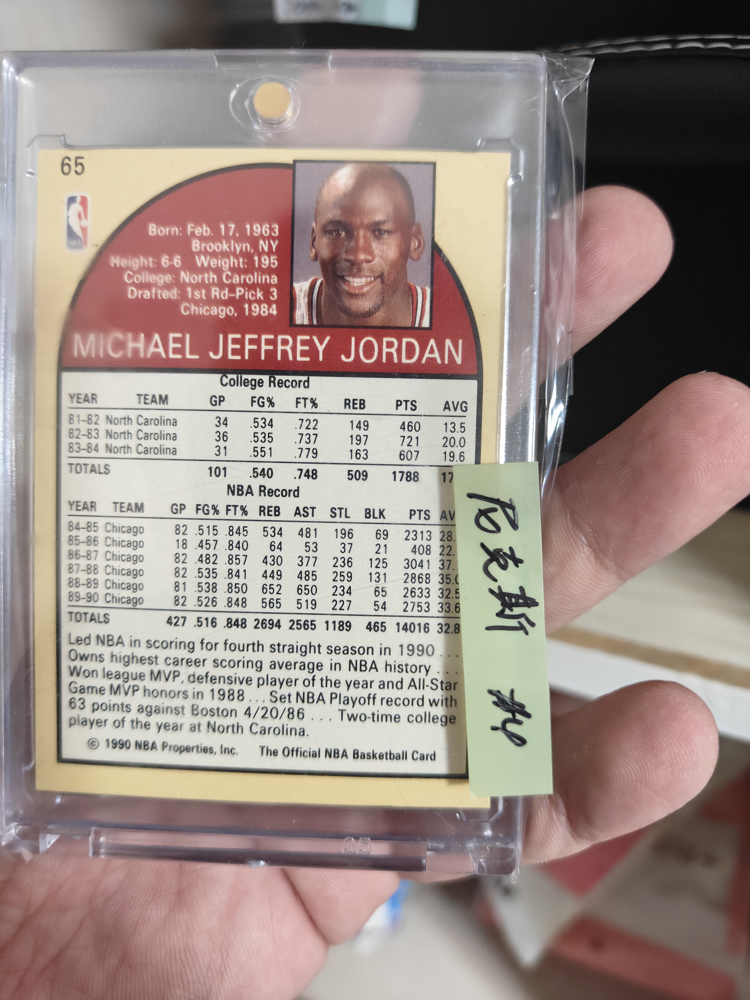1992 SkyBox SkyBox Michael Jordan #572 Hoops 公牛 乔丹 篮球之神 飞人 迈克尔 顶级老卡 投资必备