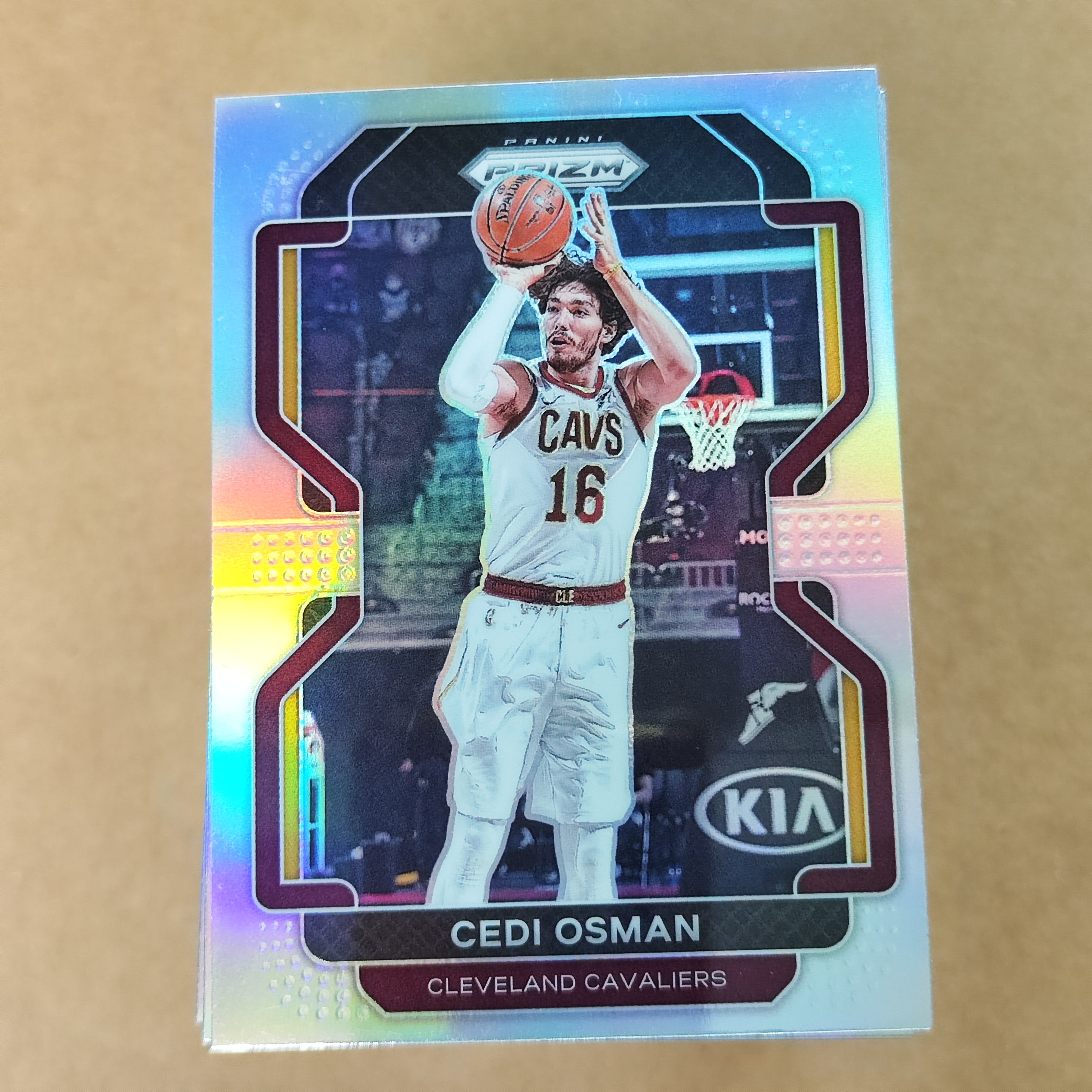 2021-22 【HADE拍卖-小卡之家】 Prizm Cedi Osman 奥斯曼      银折   单卡base 卡品如图ZKB31