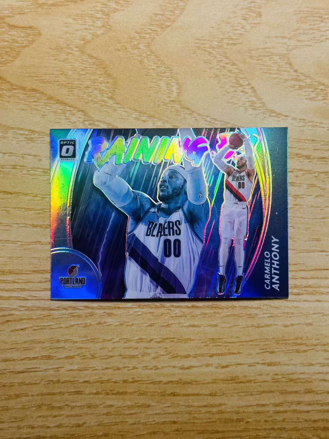 2020-21 Panini Donruss Carmelo Anthony 嘿嘿代卖 杜蕾斯 optic 三分雨 银折 卡梅罗 安东尼 甜瓜 开拓者 收藏必备