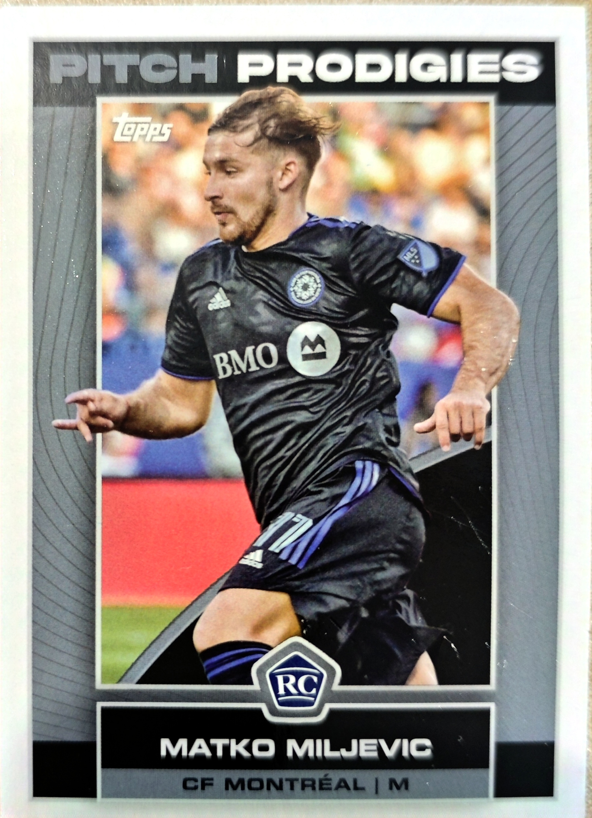 2023-24 Topps Topps Matko Miljevic  美职联TC 蒙特利尔冲击 新秀 米尔耶维奇