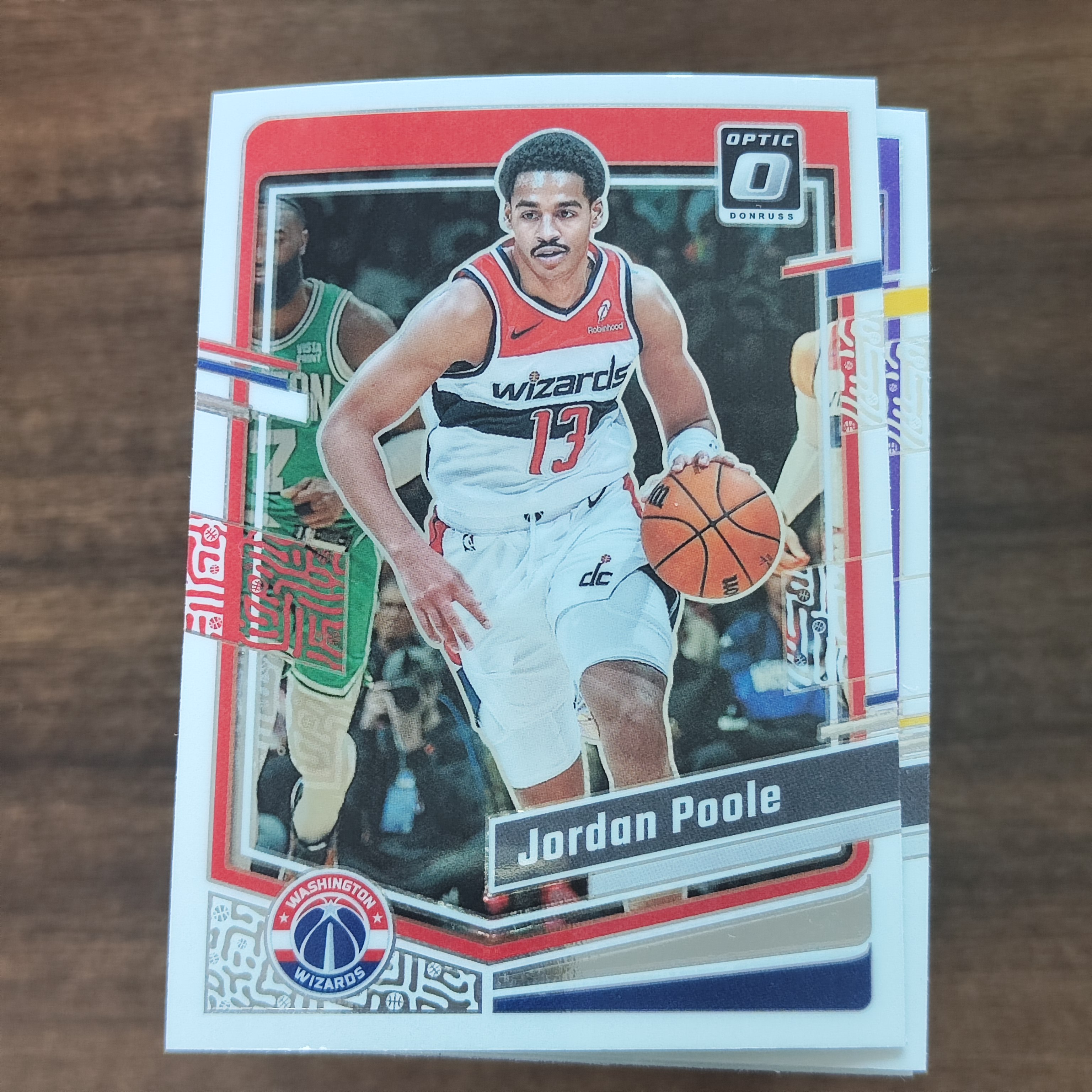 2023-24 【HADE拍卖-小卡之家】 杜蕾斯optic Jordan Poole 普尔    单卡base 卡品如图 A91