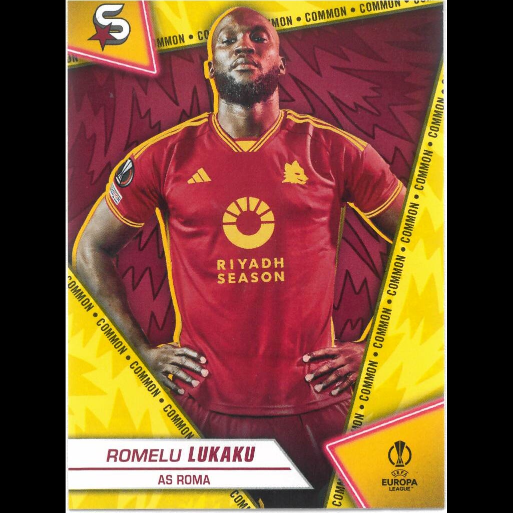 2023-24 Topps 欧冠 欧联 欧罗巴联赛 SuperStar 罗马 卢卡库
