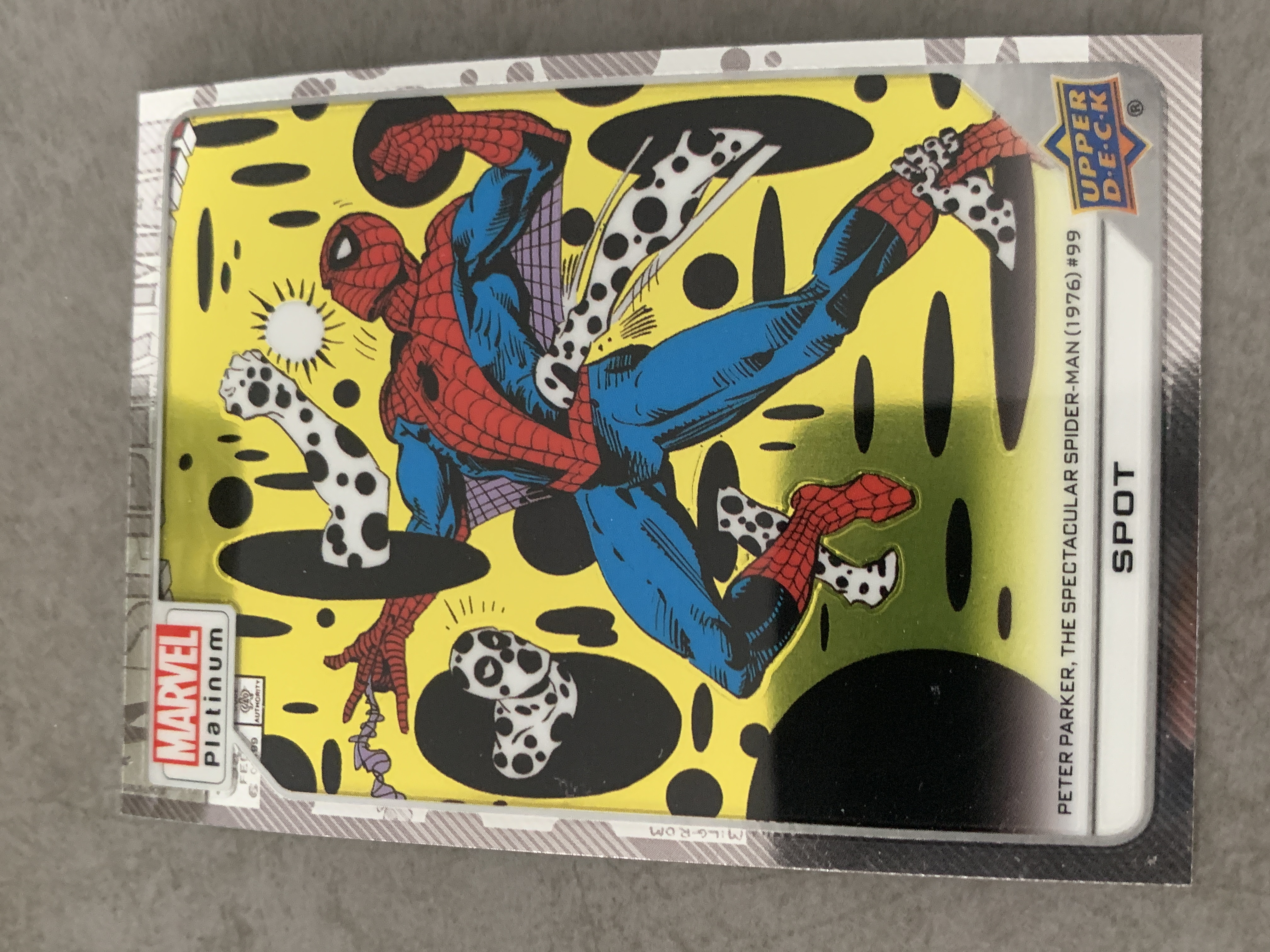 (A8) 2022 UPPER DECK 漫威 BASE 斑点 实卡好看 收藏凑套必备 卡品如图 !!!