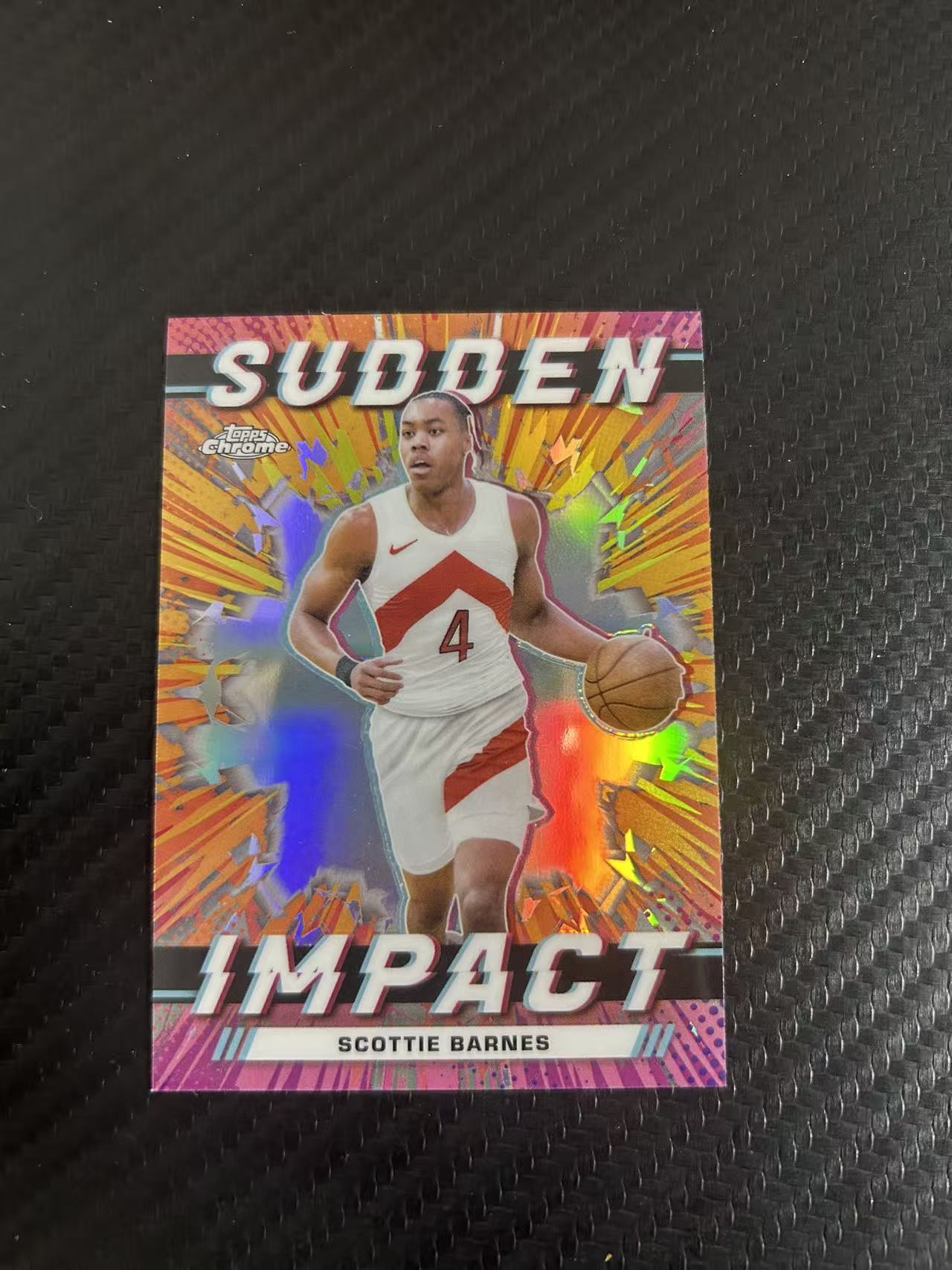 2024 Topps Chrome Scottie Barnes #SI-21【灯灯拍卡】TC 猛龙 斯科蒂 巴恩斯 特卡 收藏必备【雪茄】