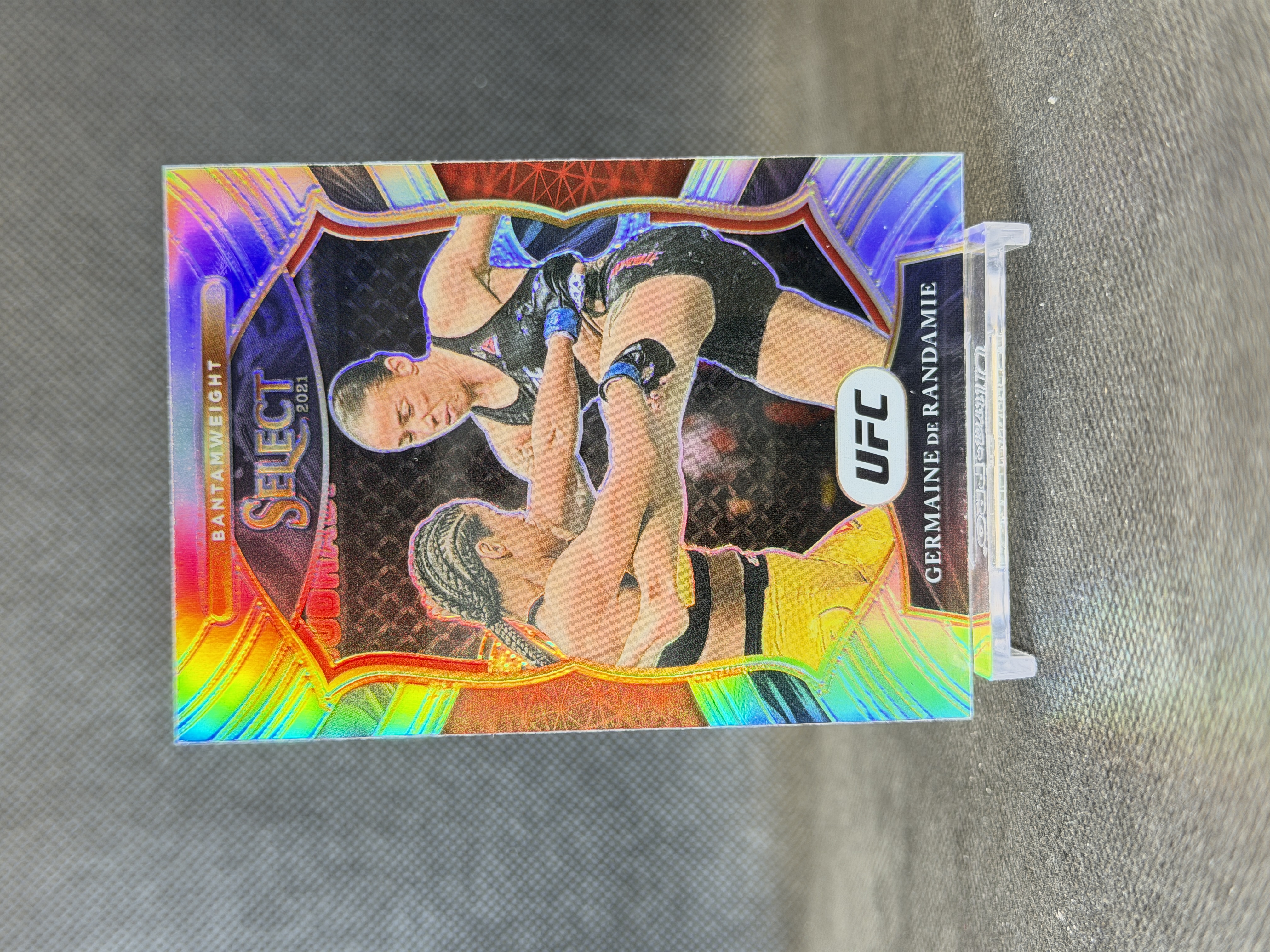 2021 Panini Select Germaine de Randamie 杰曼·德·兰达米 银折