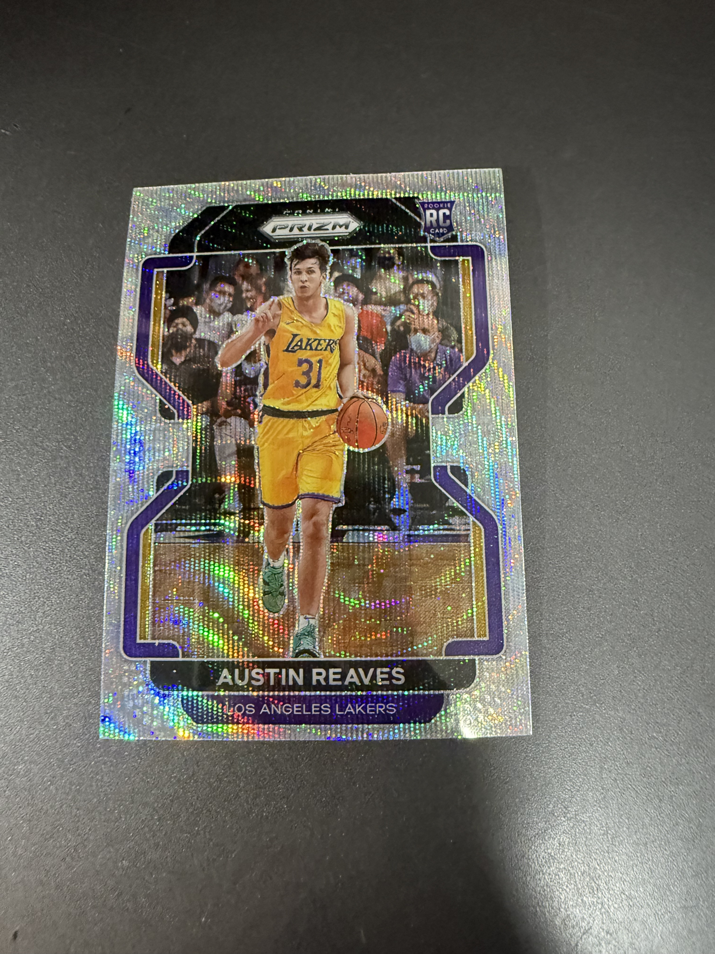 2021-22 Panini Prizm Austin Rivers RC 奥斯汀 里弗斯 新秀 pz 湖人队 银波纹折 w