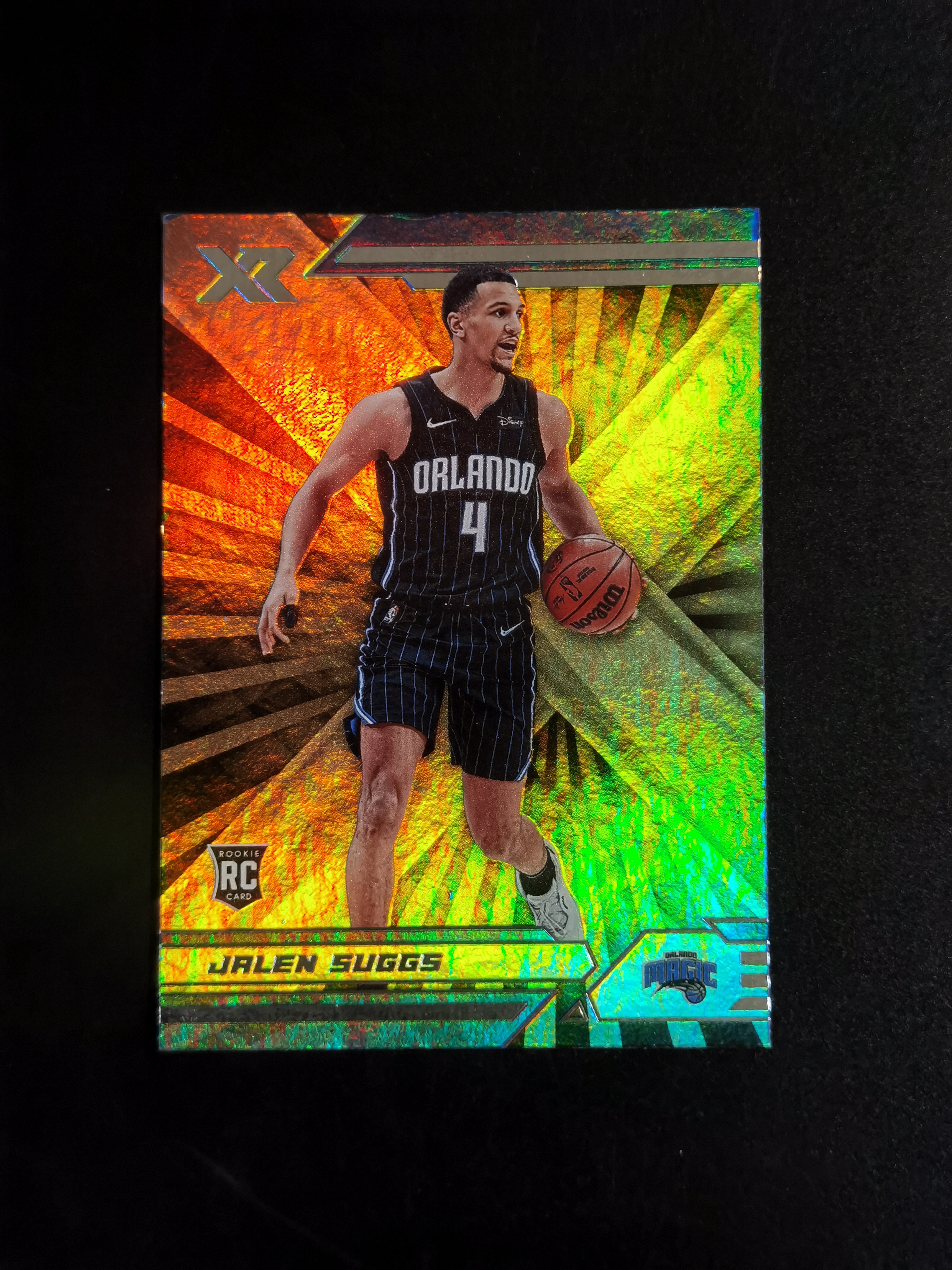2021-22 Panini Prizm Jalen Suggs RC 编年史 RC新秀 杰伦 萨格斯 XR 银折 卡品如图 专收必备