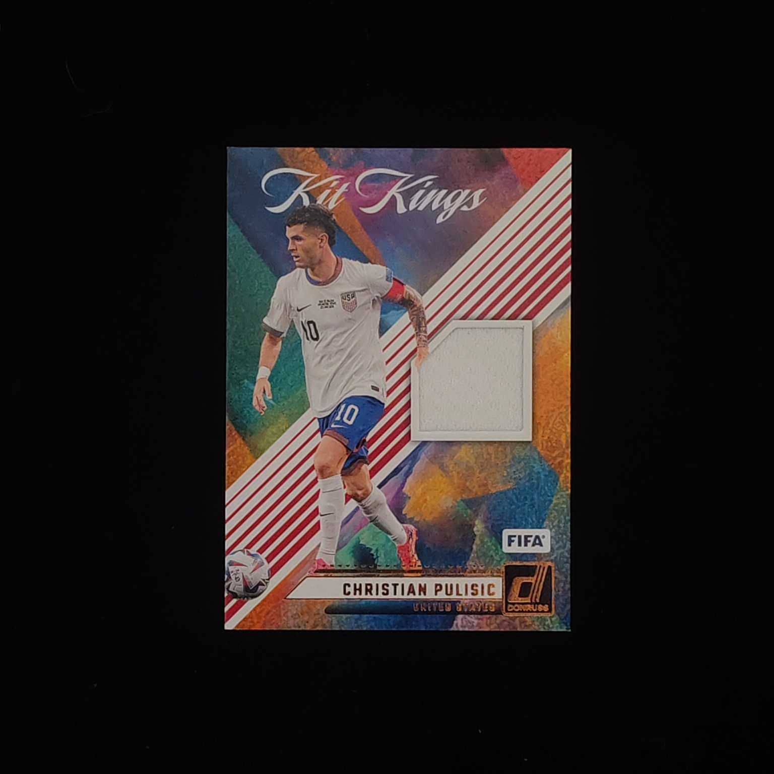 2024-25 Panini Donruss Christian Pulišić 杜蕾斯 油画 美国 普利希奇 球衣物料切割 卡品如图 收藏必备 【才来-柱】