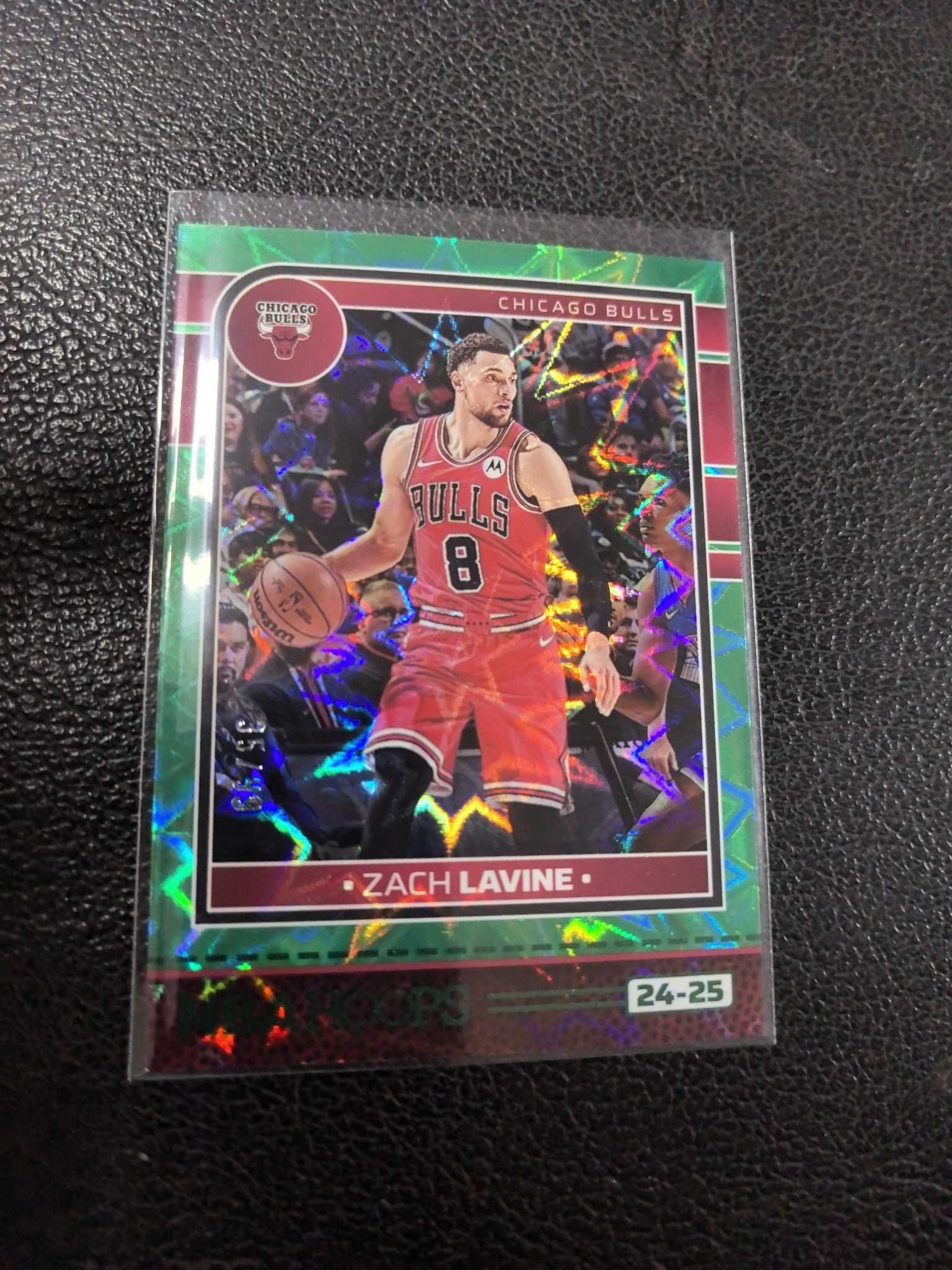 2024-25 扎克 拉文 99编 马刺 爆炸折 绿爆炸 折射 12-2