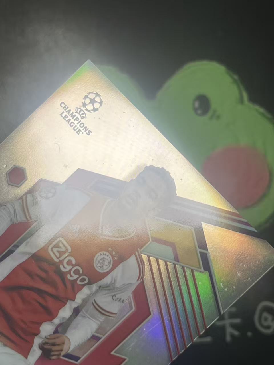 2023 Topps Finest Devyne Rensch 欧冠 阿贾克斯 迪法因 银折 签字 微瑕如图【ZYP代拍】望灯
