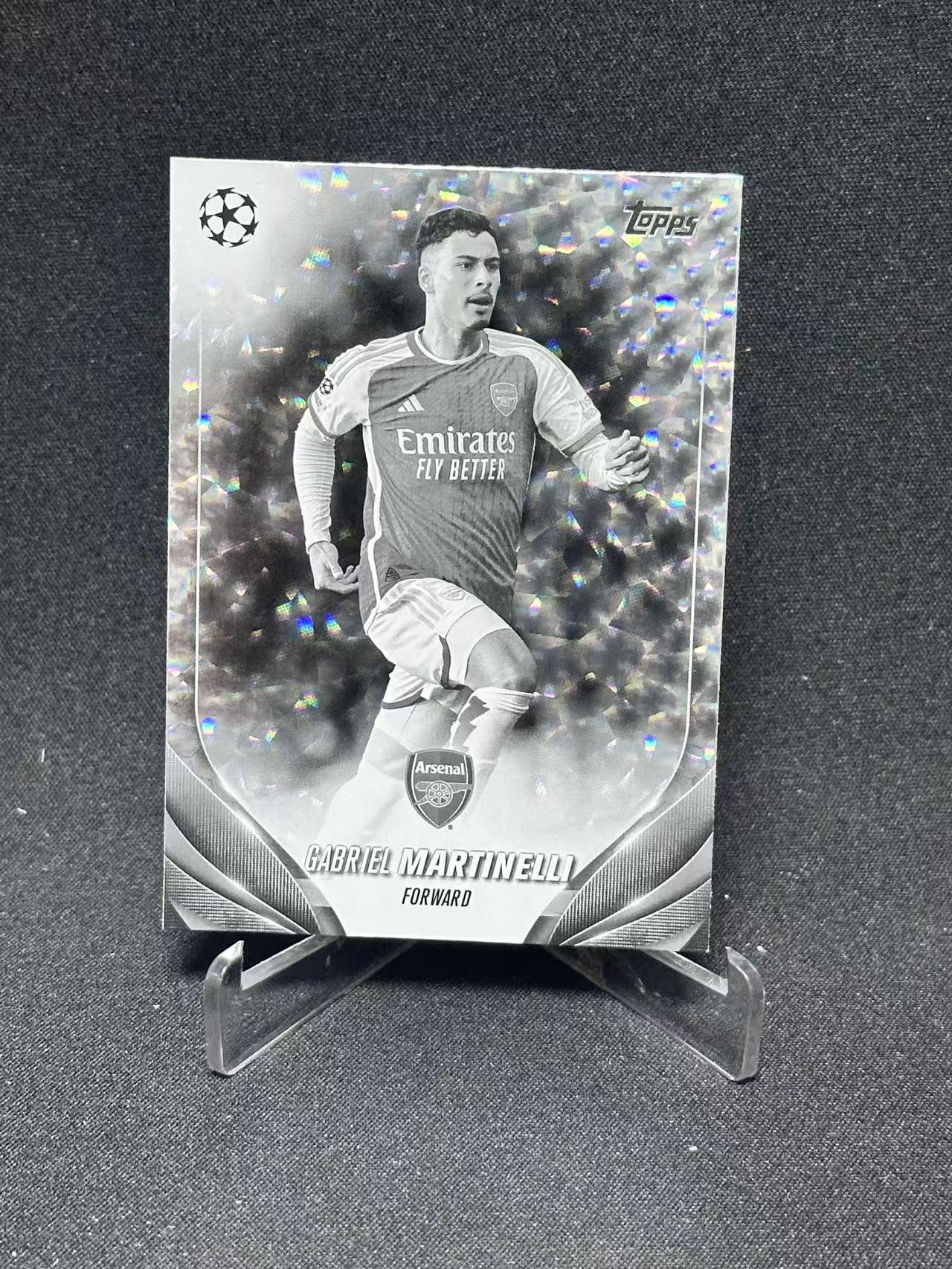 2024 Topps UEFA Champions League Gabriel Martinelli 【哆哆卡社】加布里埃尔·马丁内利 150编 欧冠 卡品如图