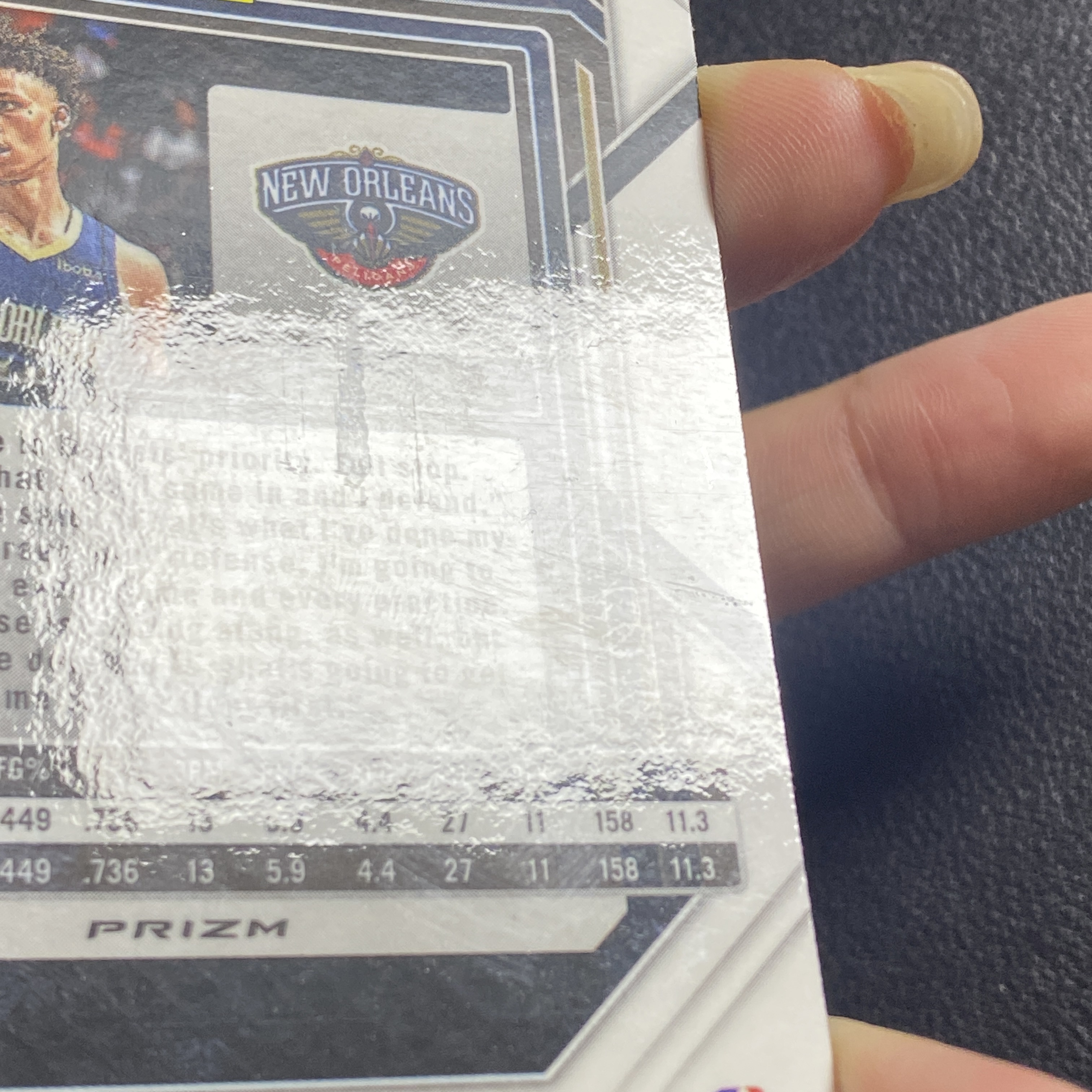 【伦子】2022-23 PANINI 帕尼尼 PRIZM RC 新秀 鹈鹕 DYSON DANIELS 戴森 丹尼尔斯 红闪 积分包独占 折射 瑕疵见图 SAMM-19