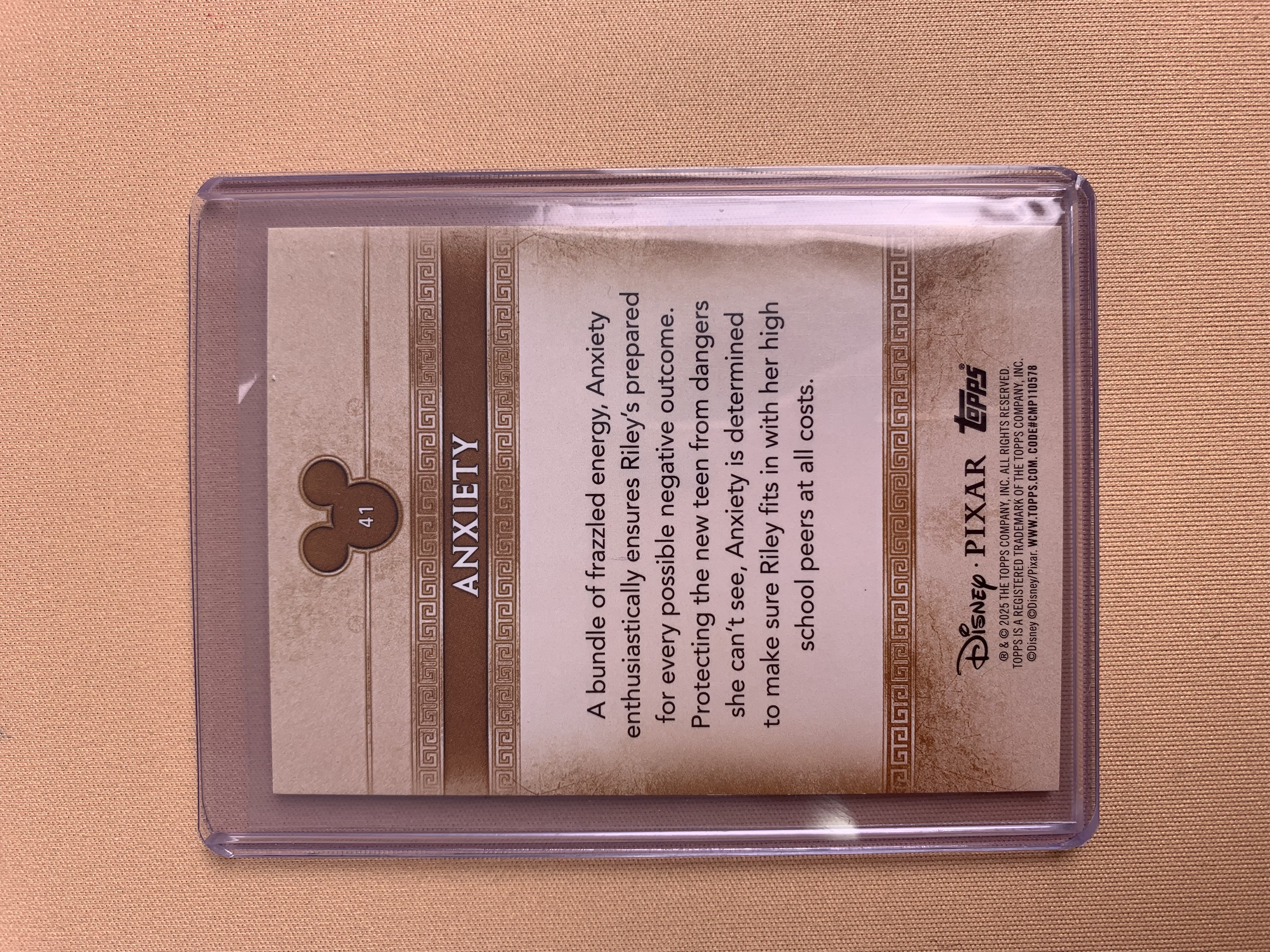 2025 Topps Disney 迪士尼 mint系列 焦焦 金折 37/50 卡品如图 关联:米奇 米妮 史迪奇 小熊维尼 乐佩 艾莎 贝儿 爱丽儿 topps