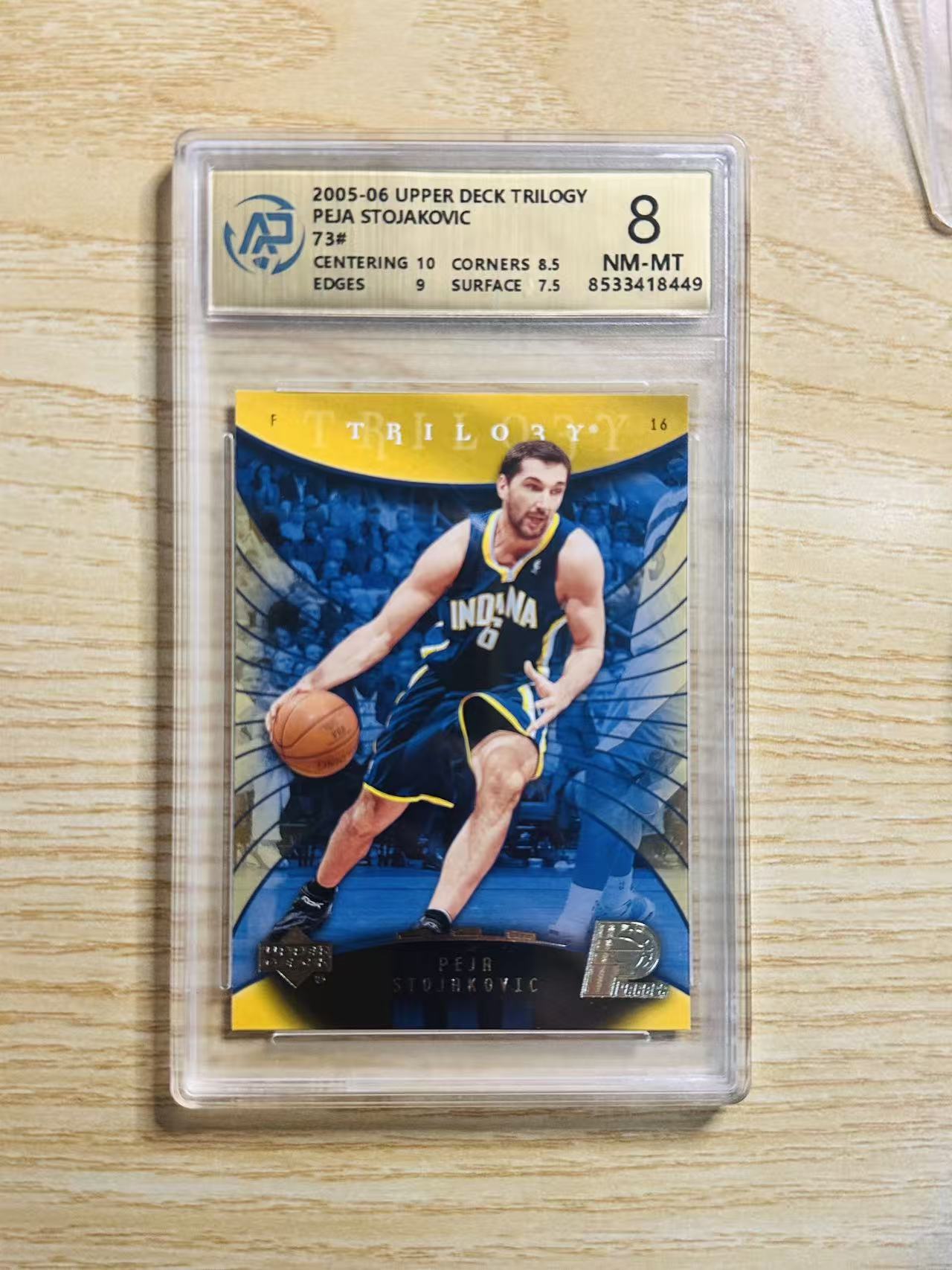 2005-06 Upper Deck nba Predrag Stojakovic 嘿嘿代卖 佩贾 斯托科维奇 老卡 特卡 步行者 国评 RPA8 收藏必备