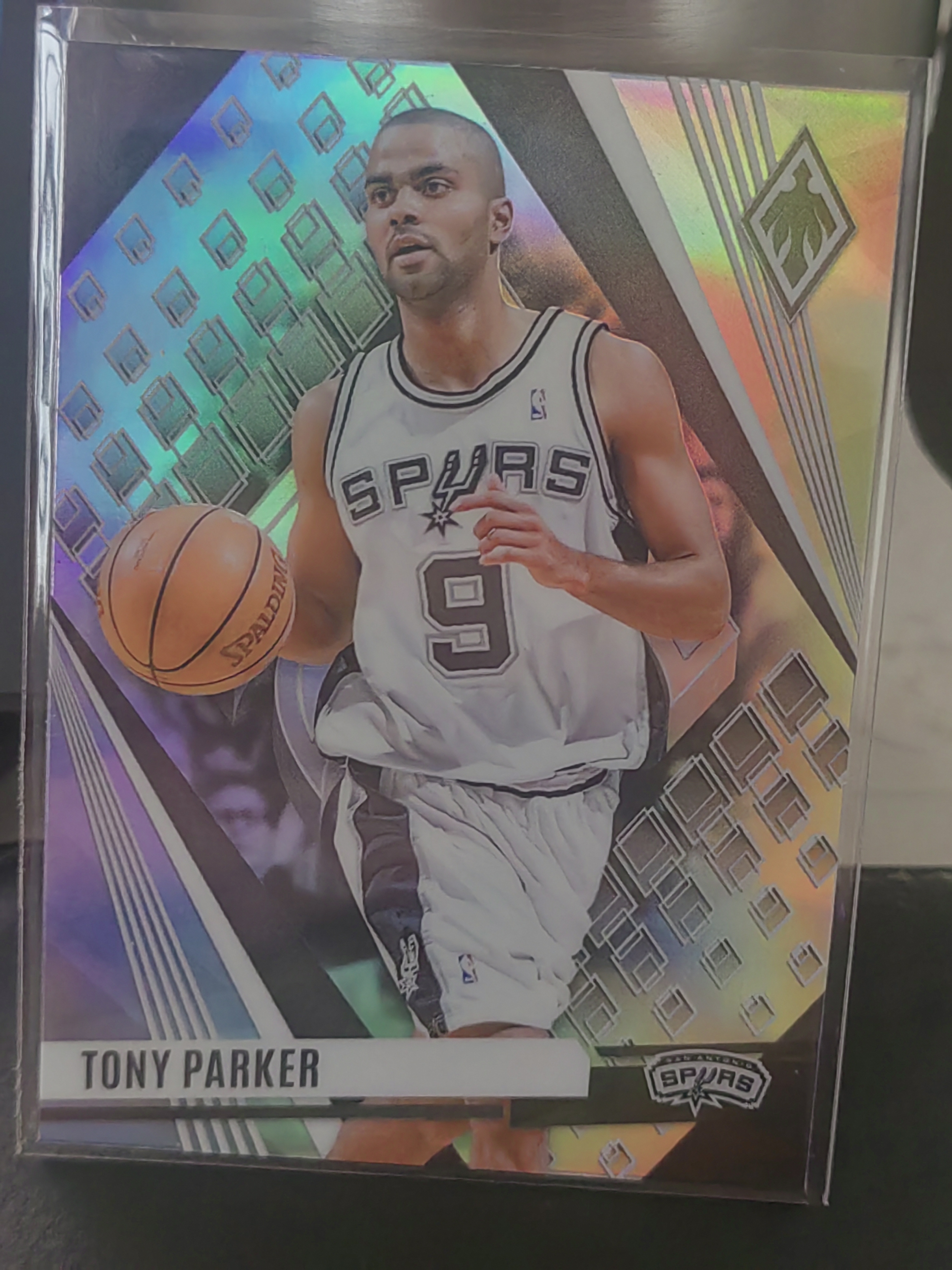 2023-24 Panini Phoenix Tony Parker 凤凰 银折 托尼 帕克 法国跑车 篮 白边白角 不保卡品 卡品如图