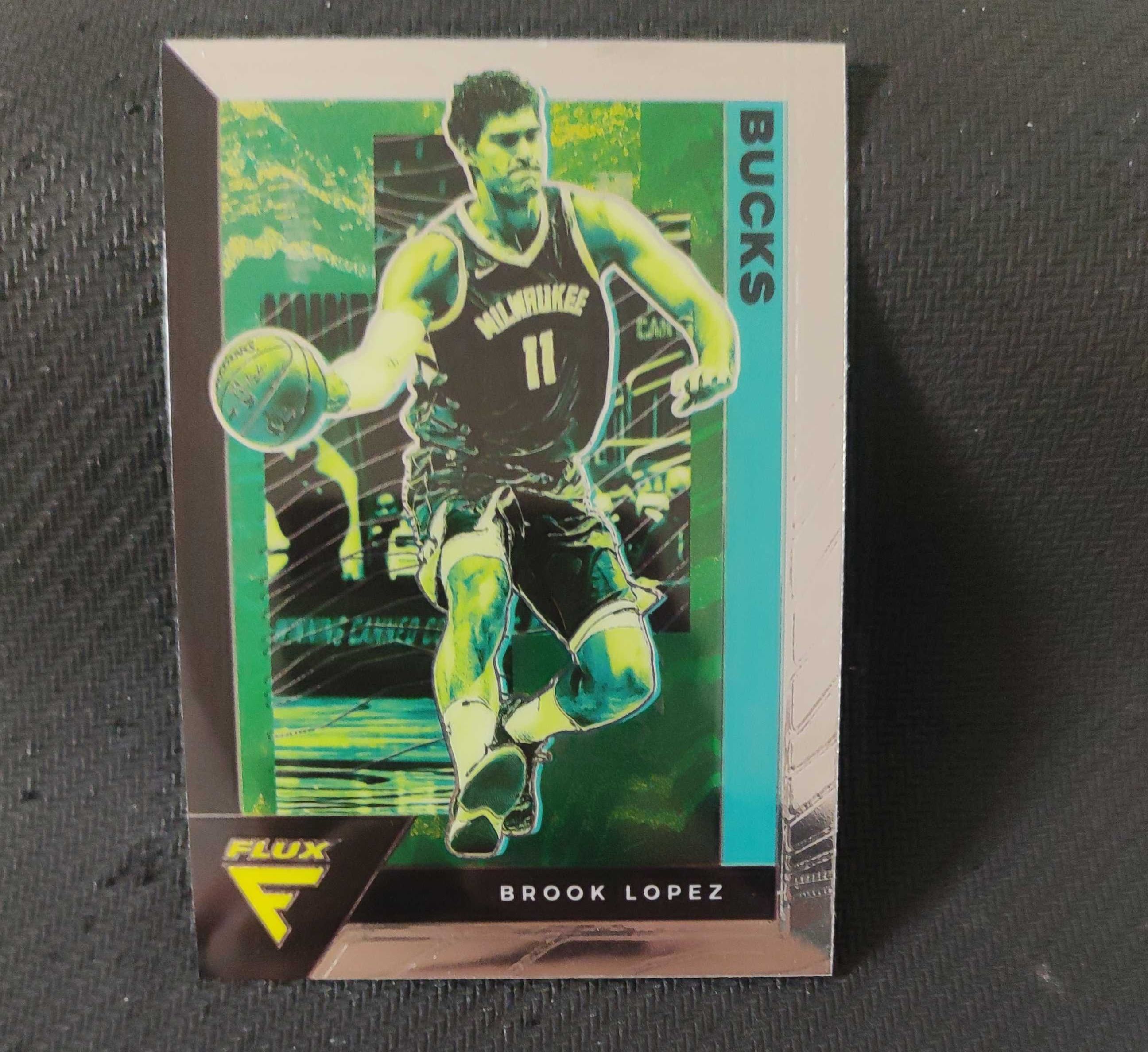 2020-21 Panini Flux Brook Lopez 布鲁克 洛佩斯 雄鹿队 no.99 凑套必备 可累计 回收球星卡