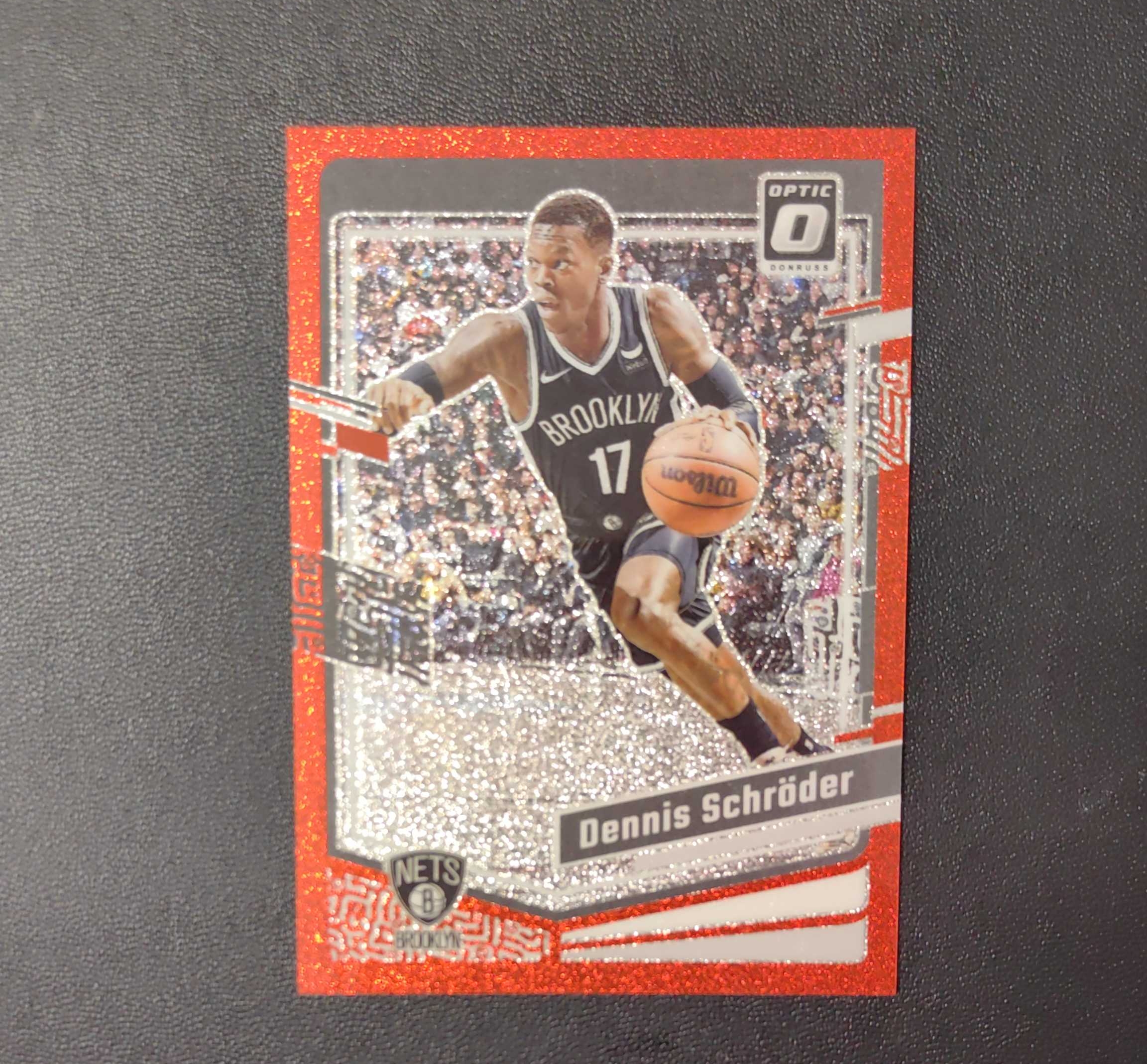 2024-25 Panini Optic Dennis Schroder 丹尼斯 施罗德 篮网 勇士 75编 首编 红碎闪折 东契奇 sga 库里 文班亚马 詹姆斯