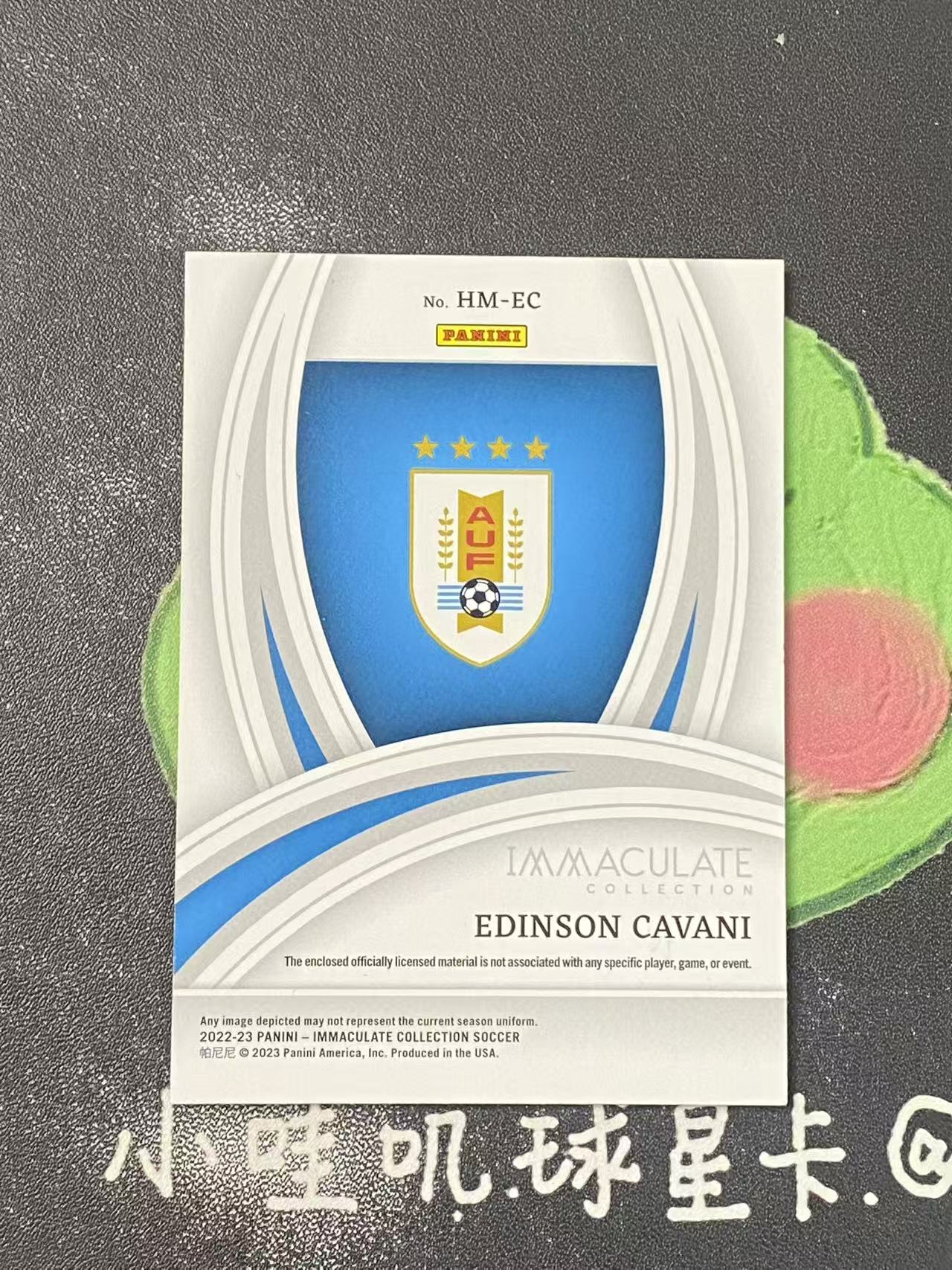 2022-23 Panini Immaculate Edinson Cavani 爱咪咪 乌拉圭 卡瓦尼 99编 物料 球衣 镜面 曼联 微瑕如图【ZYP代拍】暴暴
