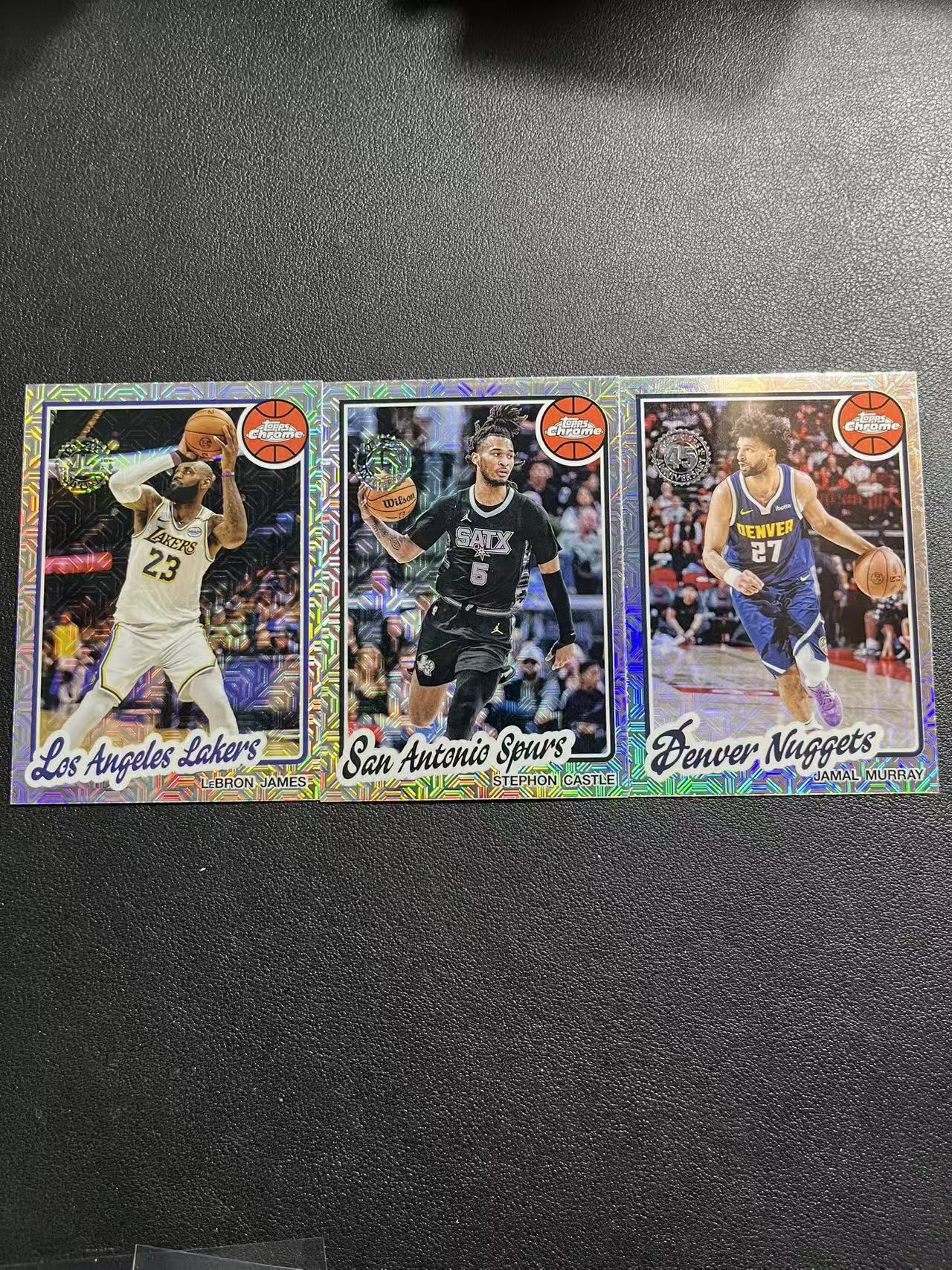 2025 Topps Flagship LeBron James 勒布朗 詹姆斯 斯蒂芬 卡斯尔 贾马尔 穆雷 mojo折 迷宫折 折射 卡品如图 龙龙龙