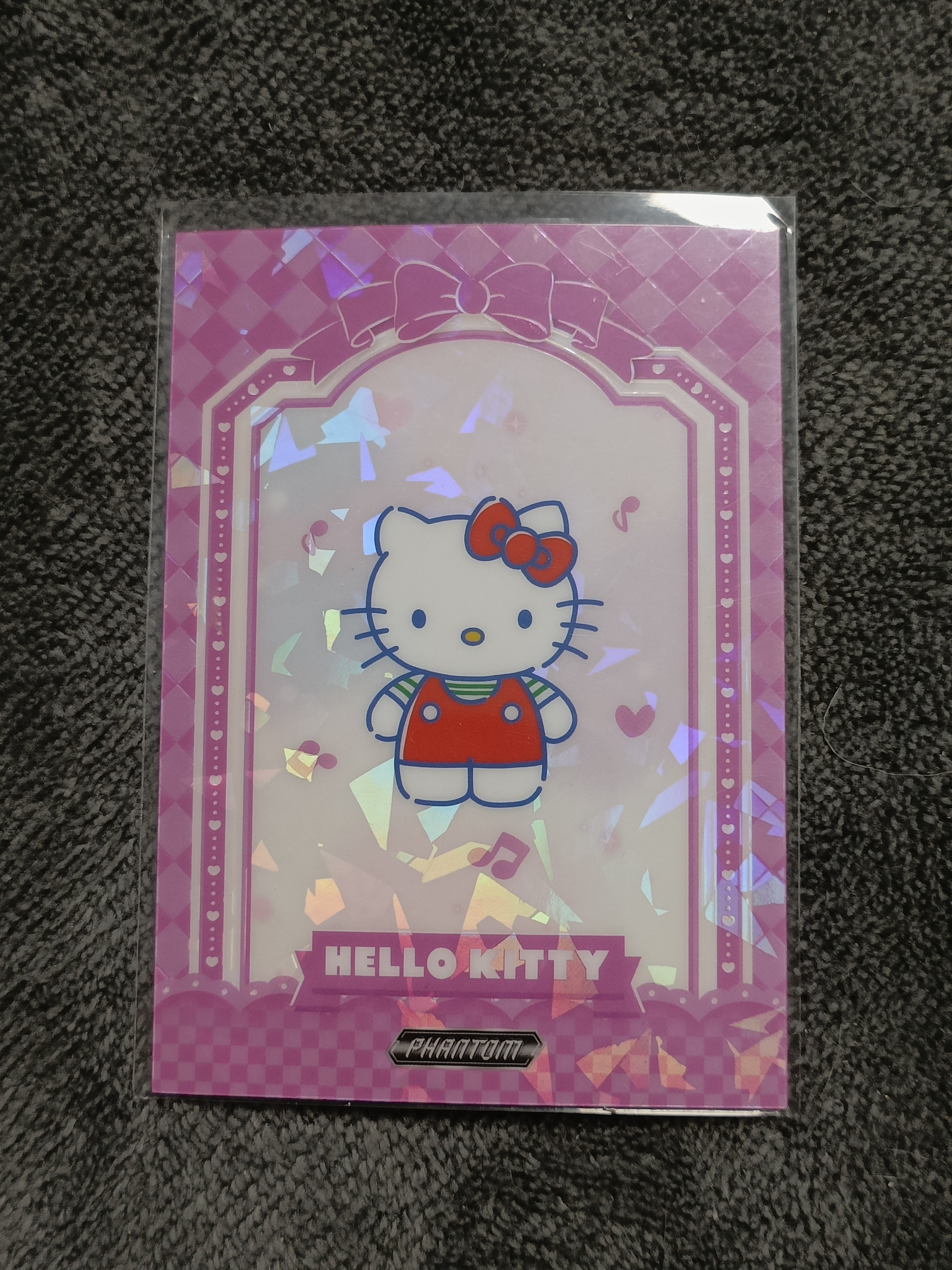 2023 Kakawow PHANTOM 三丽鸥家族系列收藏卡 HELLO KITTY 凯蒂猫 【谦谦拍卖】PSA-IPU-01 紫折 090/115编 秋鹿