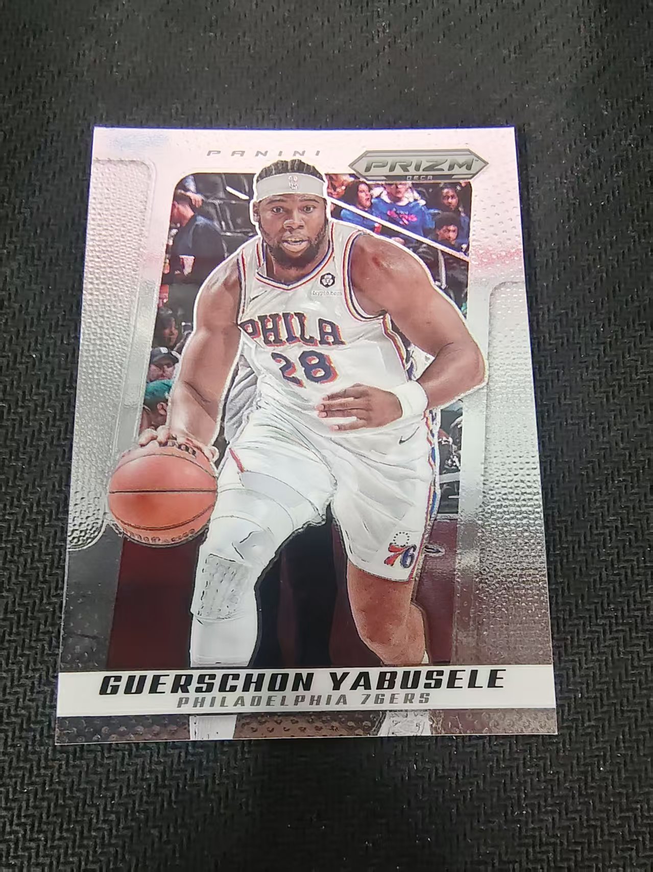 【可合并,不累计】2024-25 Panini Prizm Guerschon Yabusele pz Deca 76人 亚布塞莱 复刻 划痕 边角瑕疵 #183