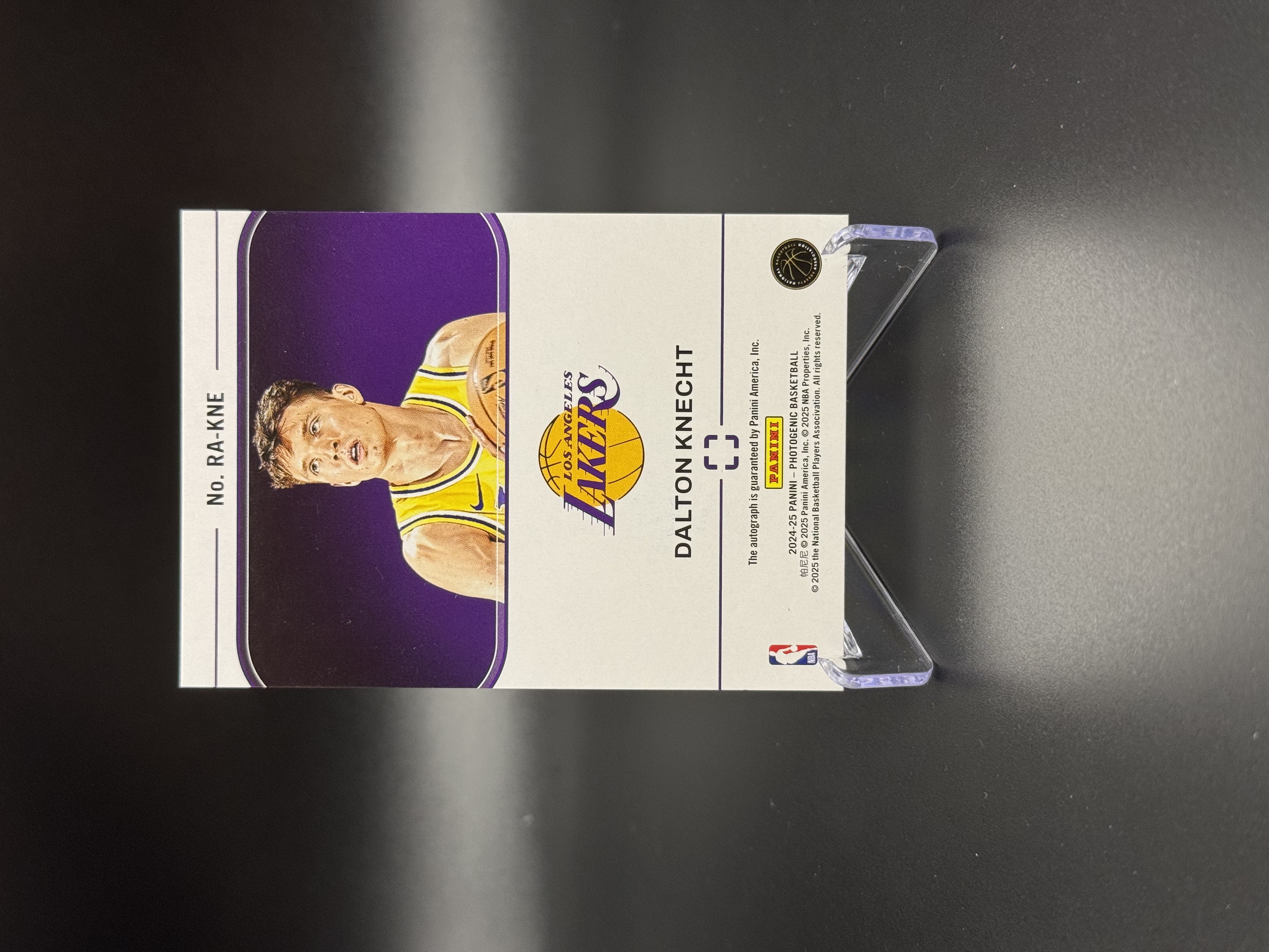 2024-25 Panini Photogenic Dalton Knecht RC 【鲨鱼辣椒 免费代拍】上镜系列 RC 克内克特 湖人 新秀 折射 签字 99编#Tzy