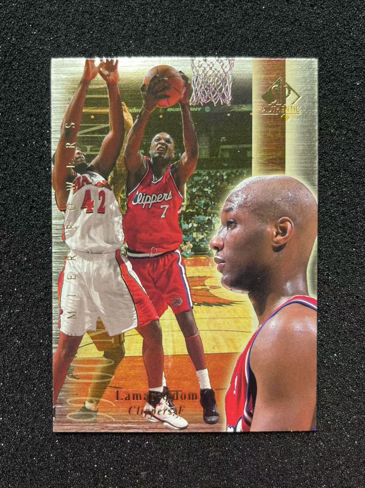 【凤凰卡社】1999-00 UD SPA LAMAR ODOM 拉玛尔 奥多姆 快船 1:72 特卡 卡品如图-洪