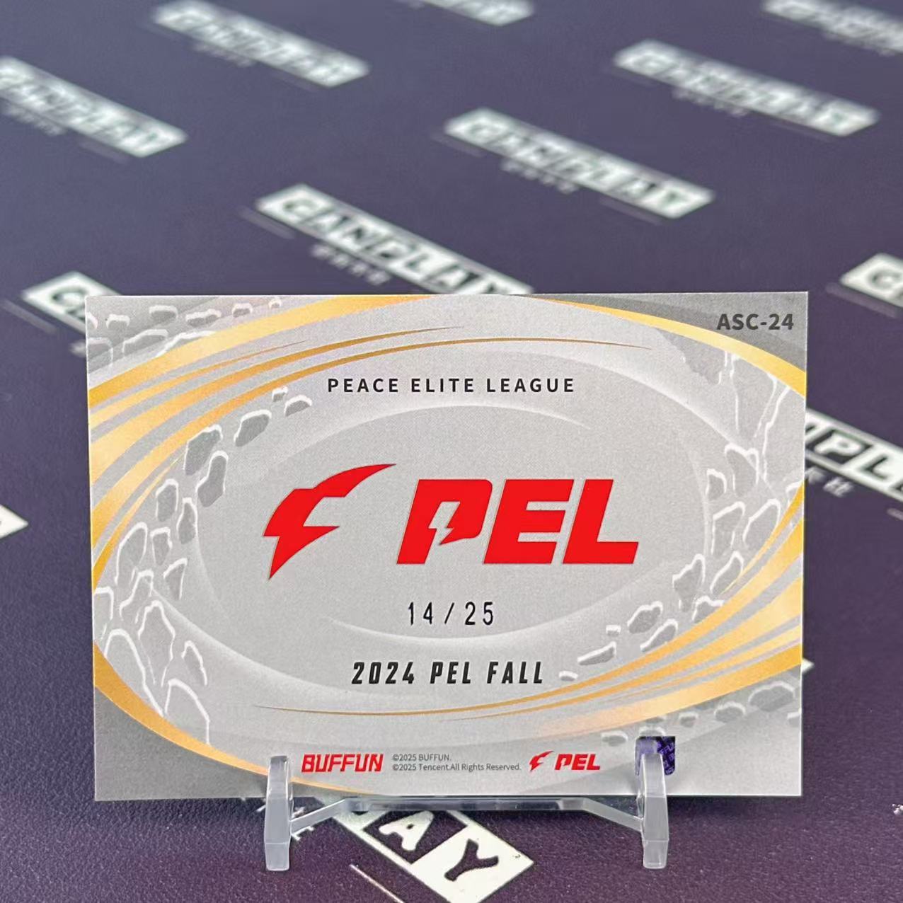 2025 Buffun PEL PEL 【会玩卡社】和平精英 PEL选手卡 光启逐星系列 全明星特卡 群像 14/25 HW3799