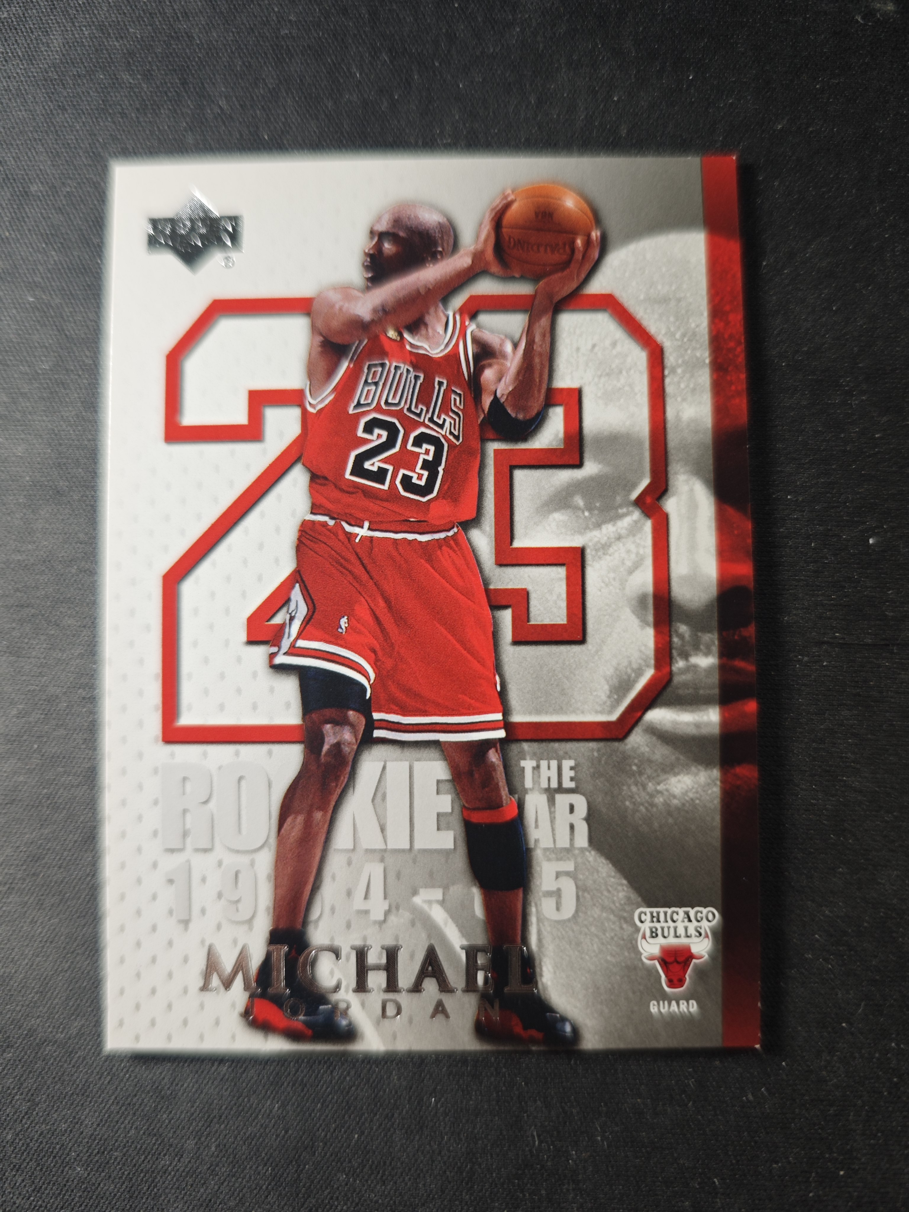 【蛤蟆特卖】迈克尔 乔丹 篮球之神 2005 UPPER DECK 经典设计 超级漂亮 绝版好卡 稀有老特 边角微瑕 卡品挫角如图 专收必备!