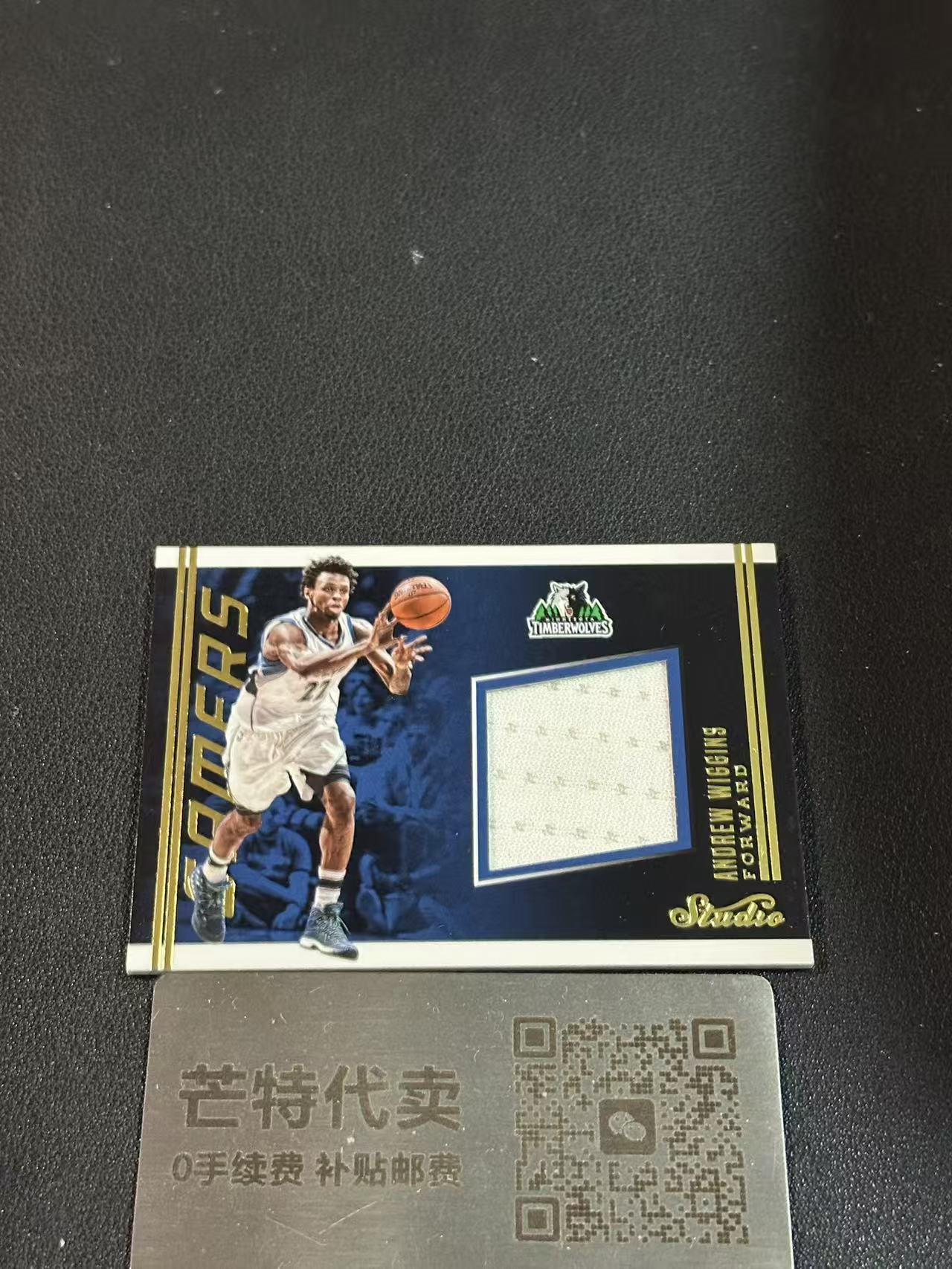 【芒特代卖】 2016-17 Panini Studio Andrew Wiggins 安德鲁维金斯 威金斯 嘴哥 STUDIO 物料 切割