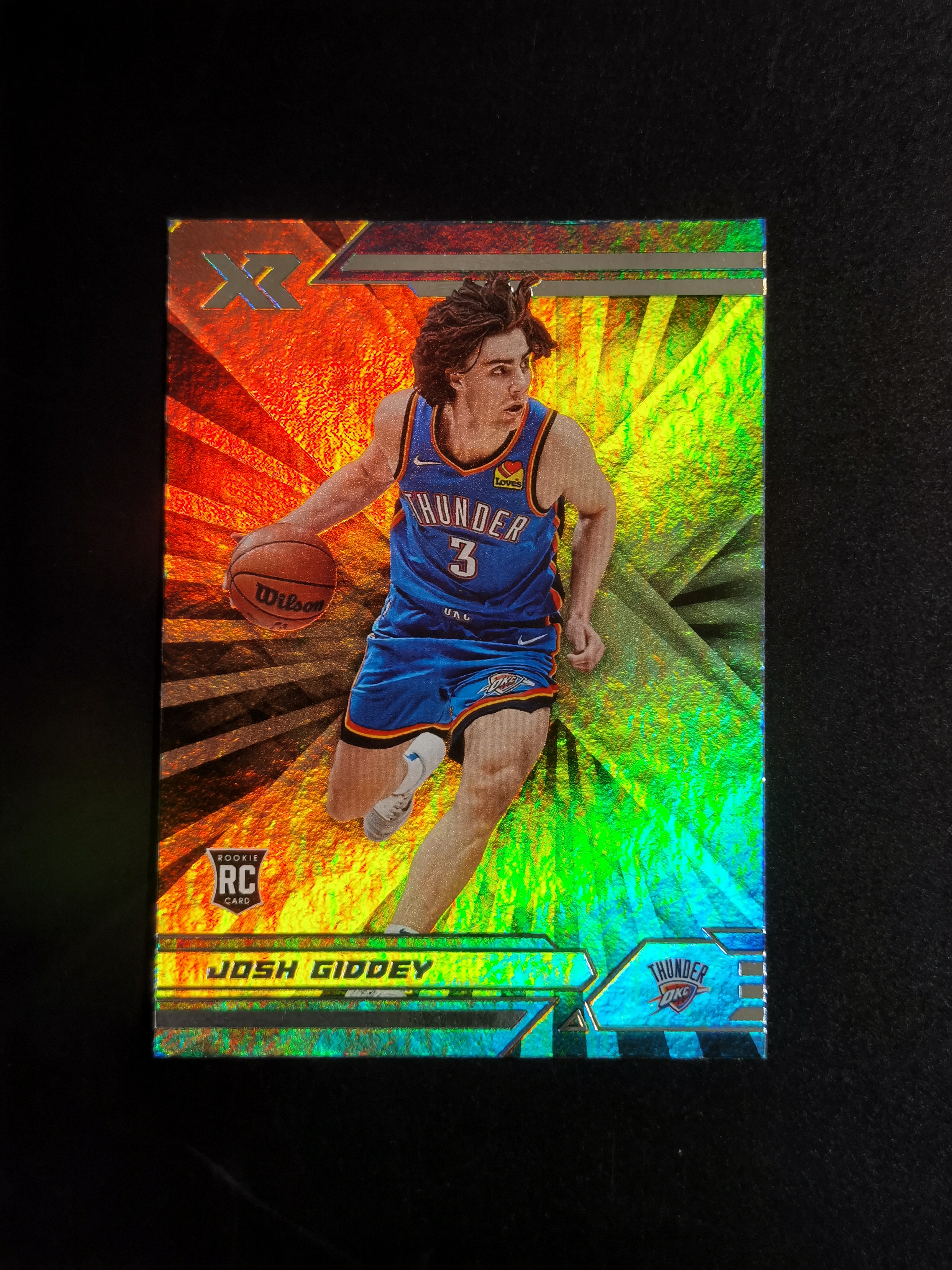 2021-22 Panini Prizm Josh Giddey RC 编年史 RC新秀 约什吉迪 XR 银折 卡品如图 专收必备