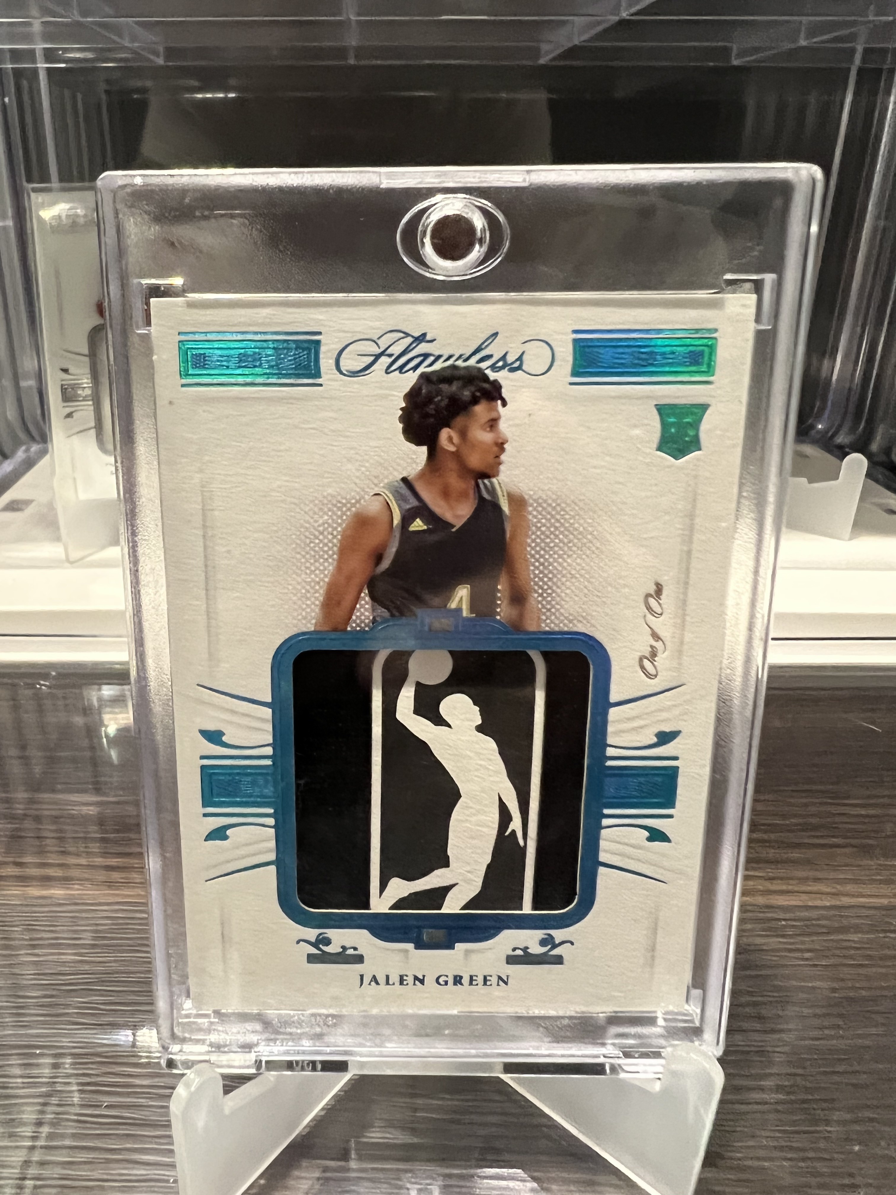 Big Body Benz I Used To Be Dusty Jalen Green 2021-22 Panini Flawless Collegiate Jalen Green RC Jalen Green杰伦 格林 1/1