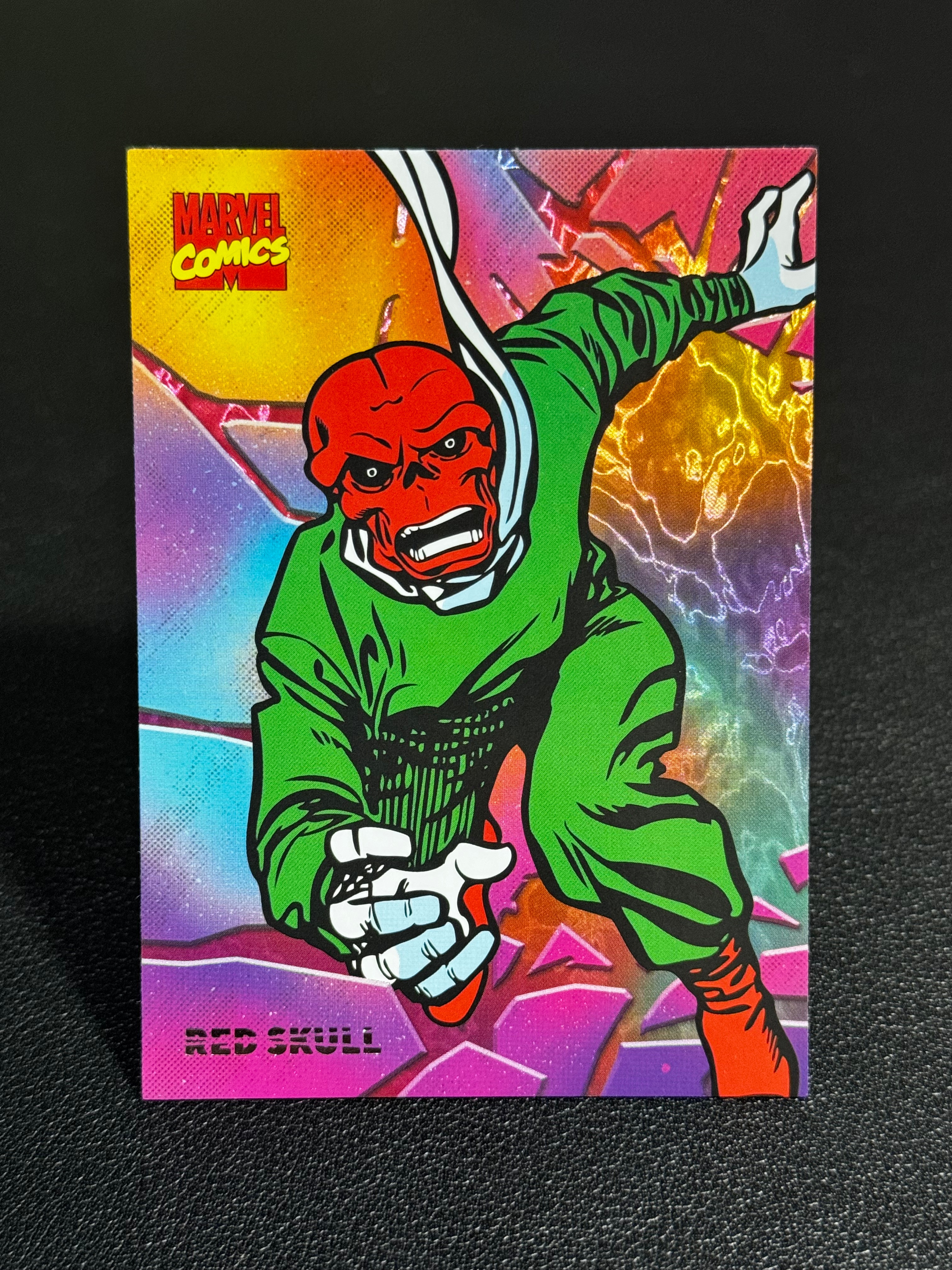 2024 FINDING CARD Marvel (MCU) 寻卡 寻找独角兽 漫威 演变系列 彩虹折 1/1 1of 1编 Red Skull 红骷髅 #CC107 LWSS