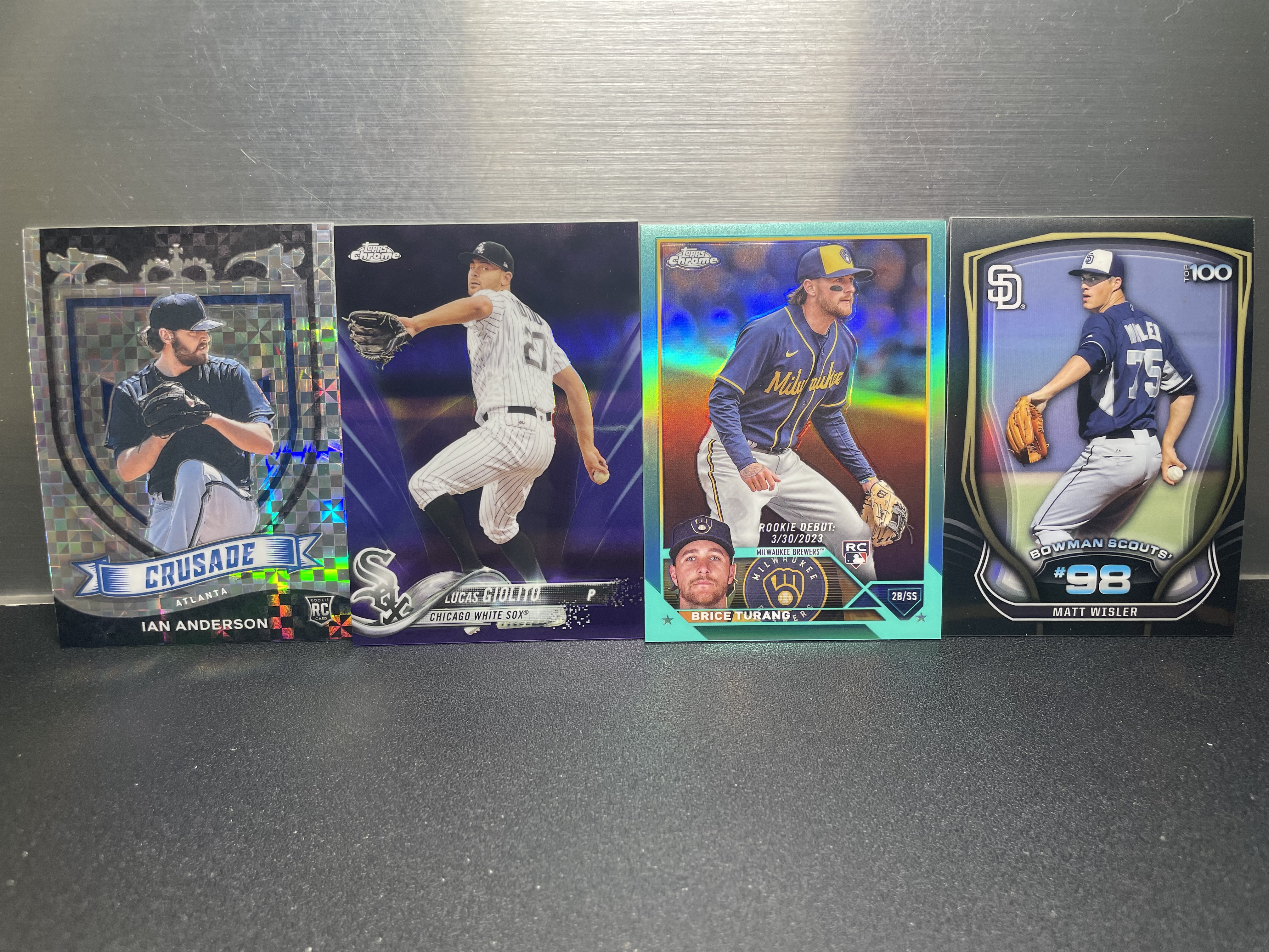 (C3) 2024 TOPPS 棒球 折射 一图 打包 实卡好看 收藏凑套必备 卡品如图 !!!