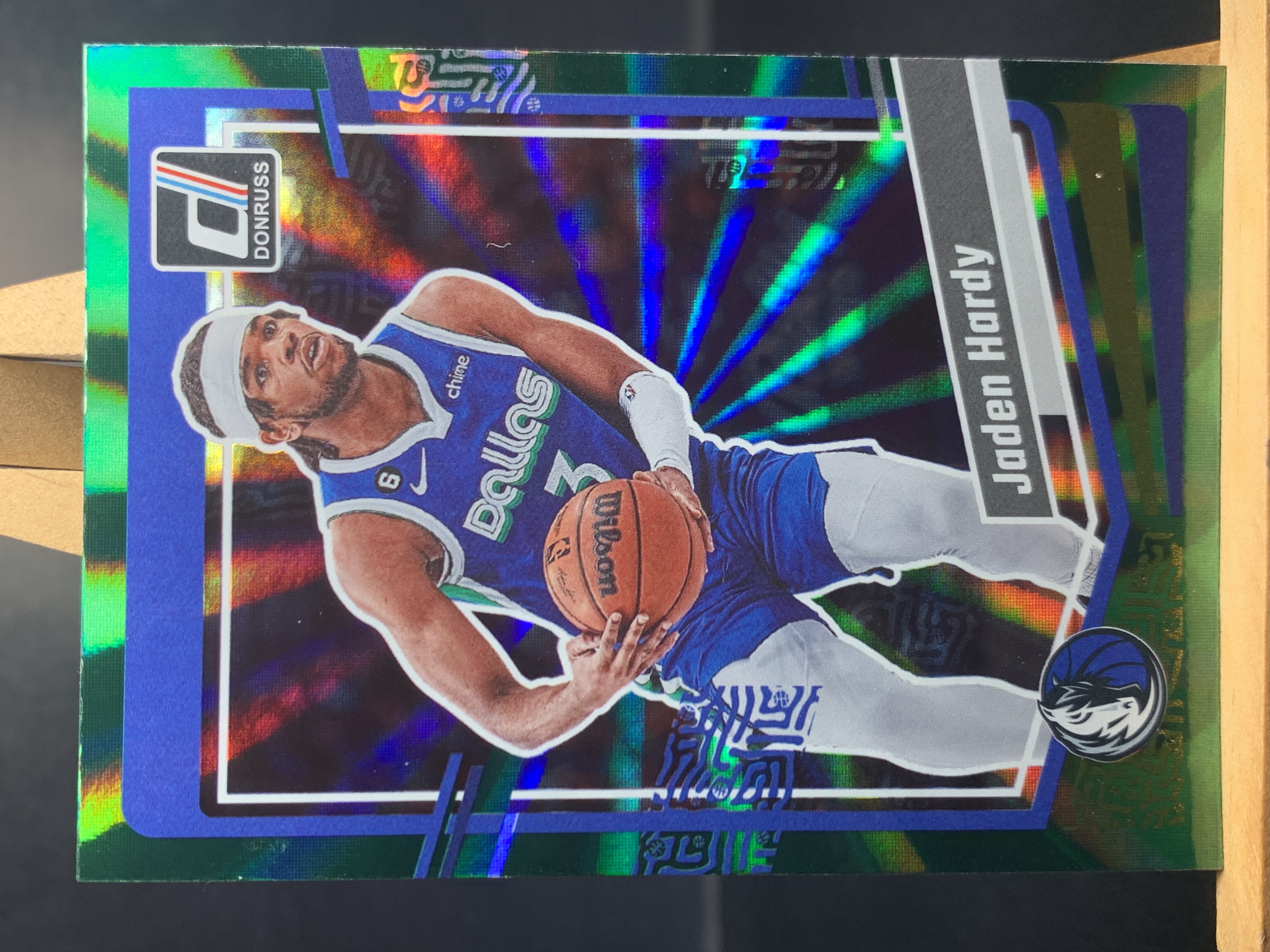 (C1)  2023-24 PANINI 杜蕾斯系列 绿佛光折 杰登 哈迪 独行侠  近期大热球星  收藏必备 卡品如图 ! ! !
