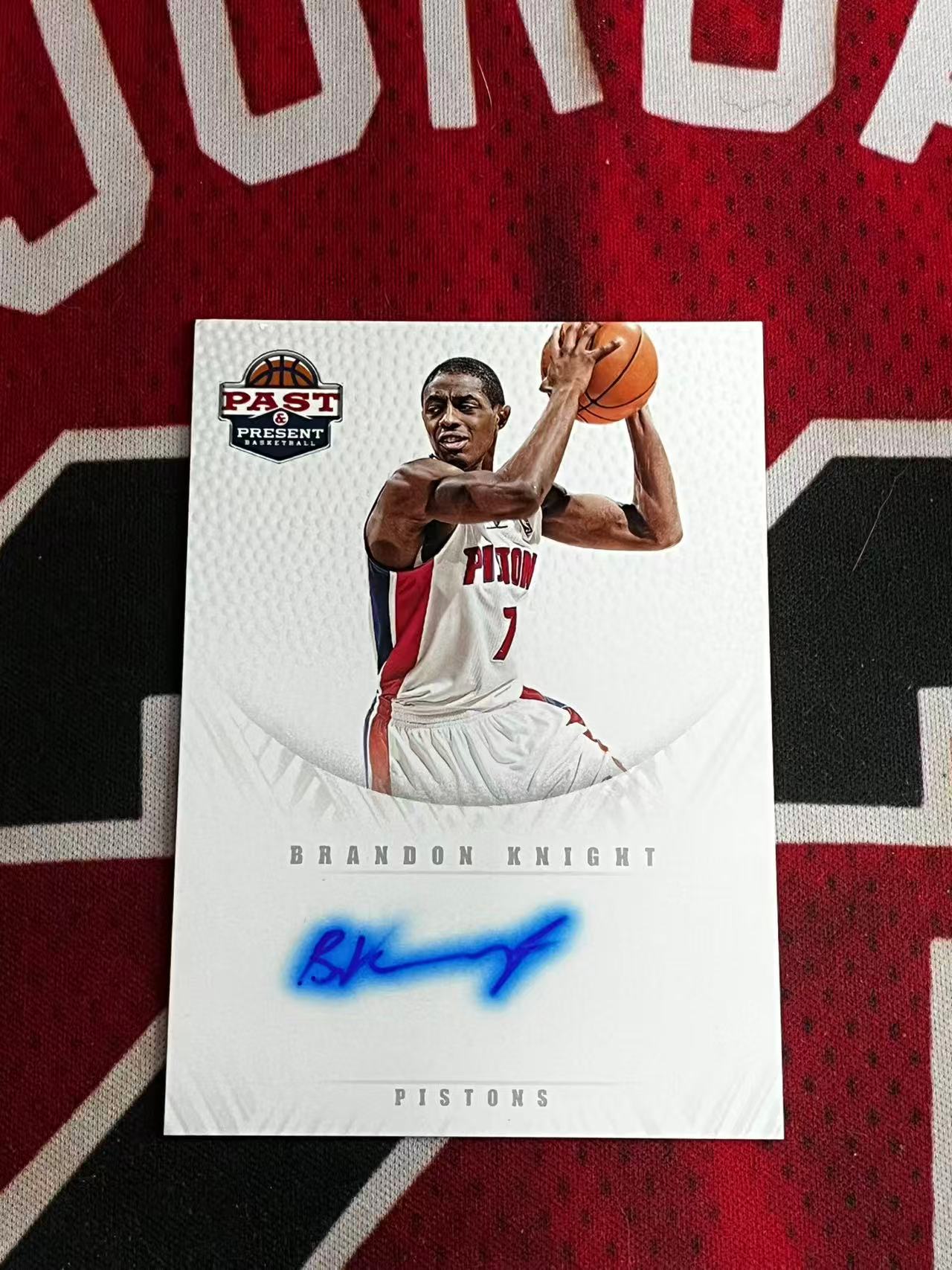 【0手续费接寄拍】2011-12 PANINI PAST AND PRESENT 活塞 新秀RC 布兰登奈特 签字卡 卡签 水洗签 专收凑套必备【烂臭嘴代卖】